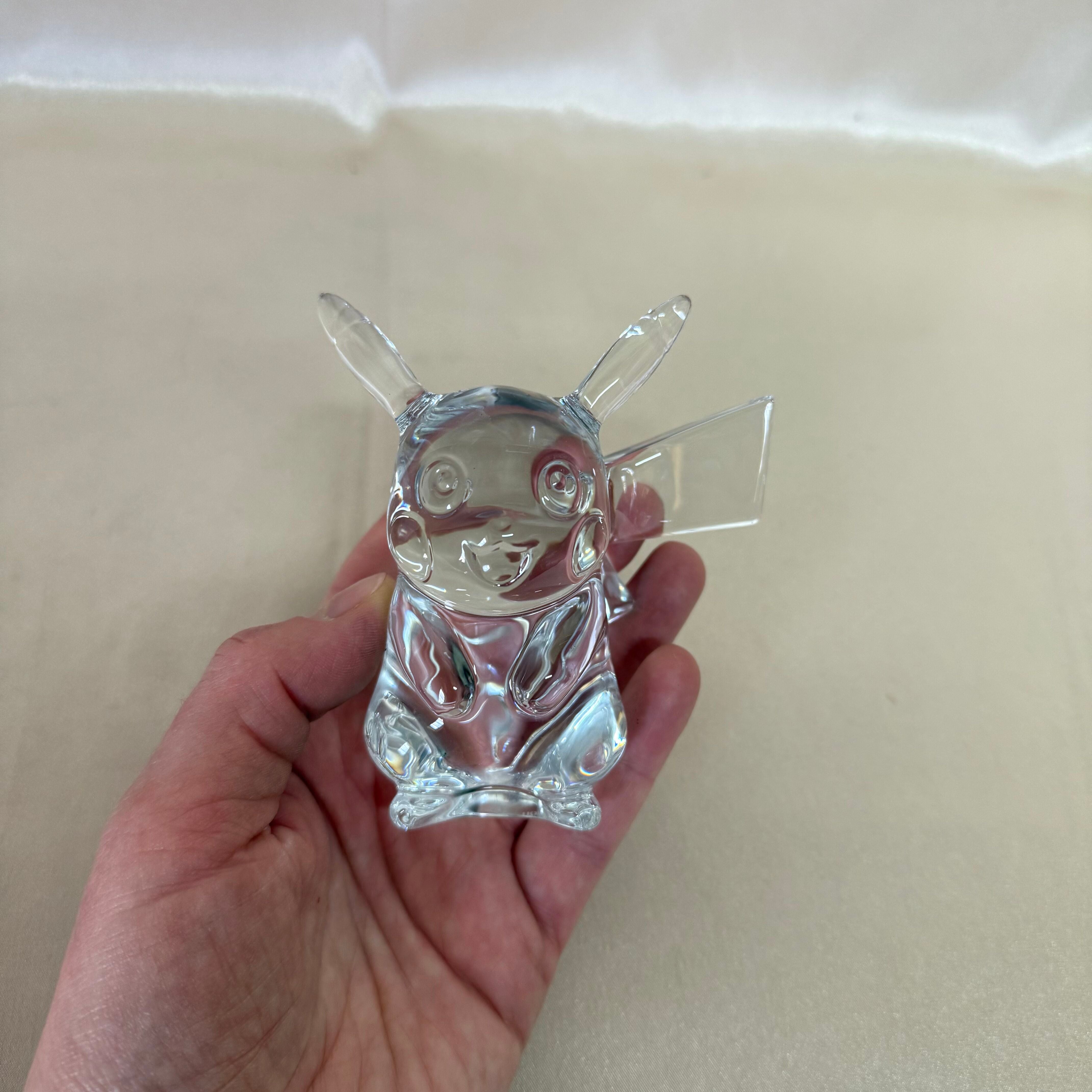 Baccarat Crystal Pokemon Small Pikachu Figurine 2814798