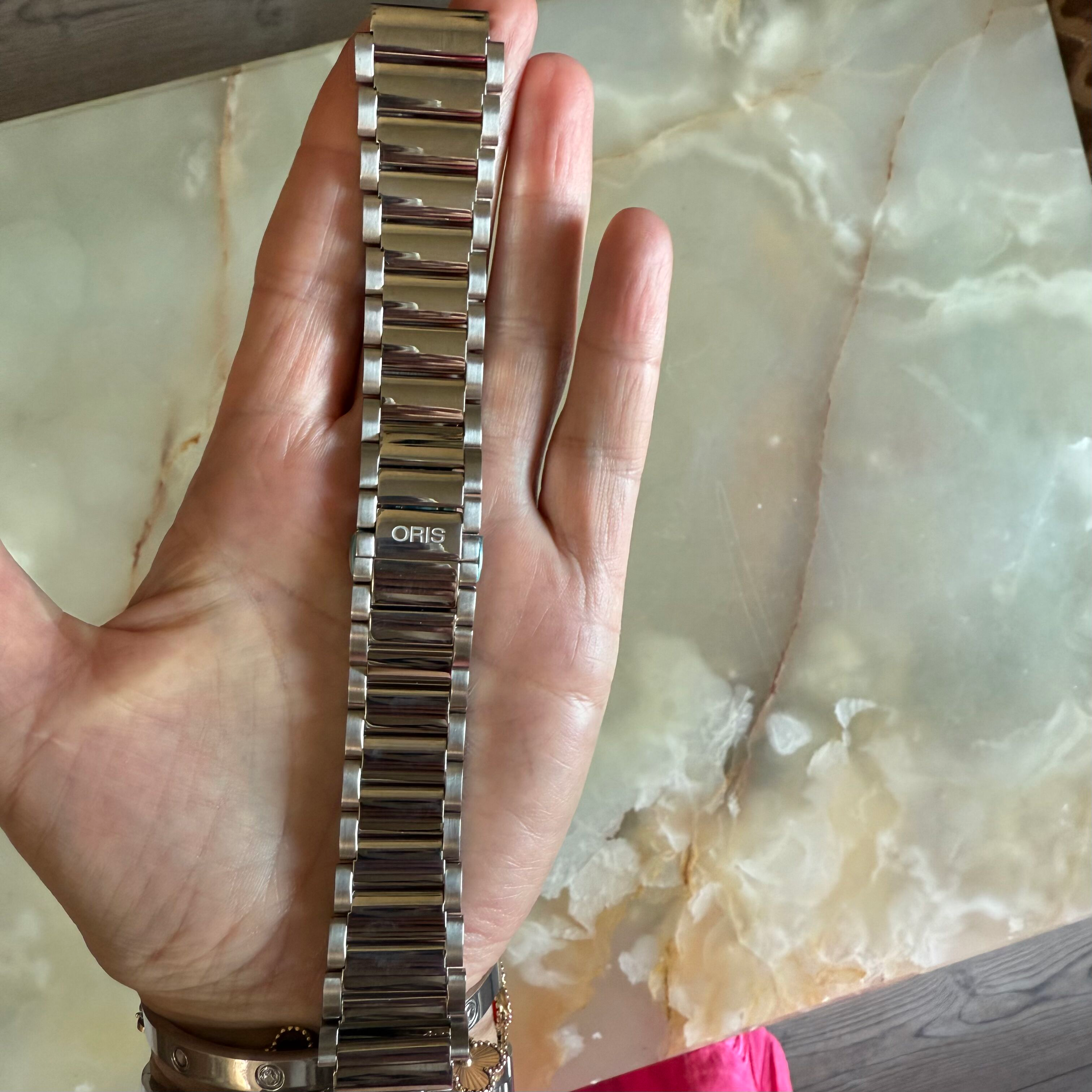 Authentic Oris Steel Watch Bracelet 24mm 81972