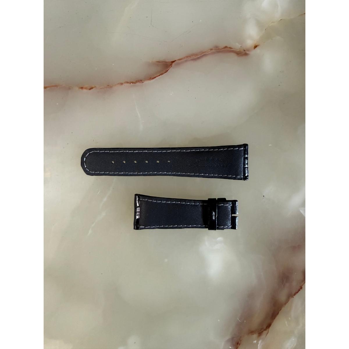 Authentic A.Lange & Sohne Gray Crocodile Watch Strap Band 22mm