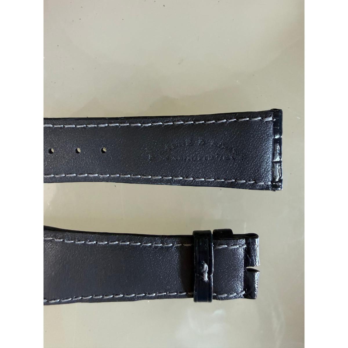 Authentic A.Lange & Sohne Gray Crocodile Watch Strap Band 22mm