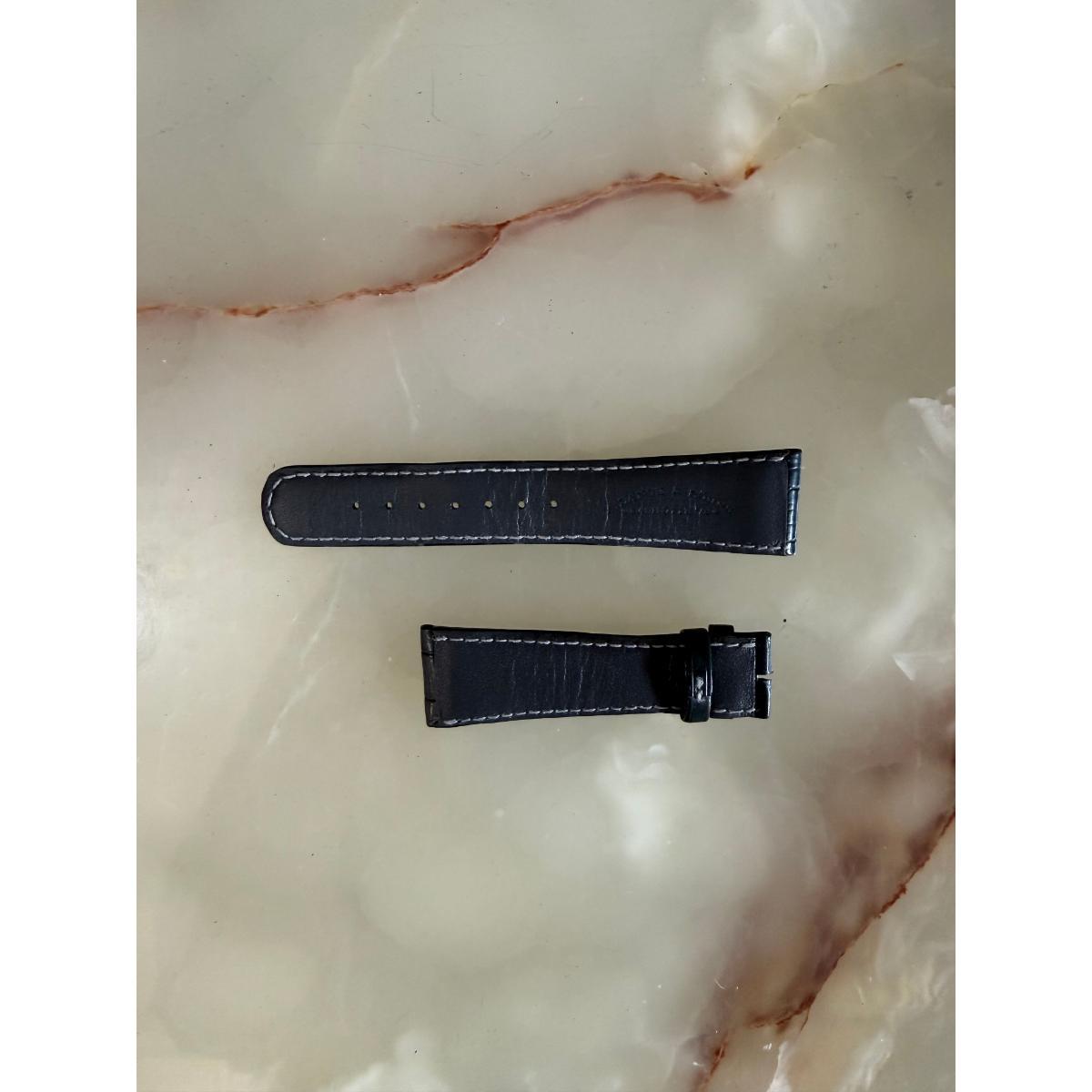 Authentic A. Lange & Sohne Dark Green Crocodile Watch Strap Band 22mm