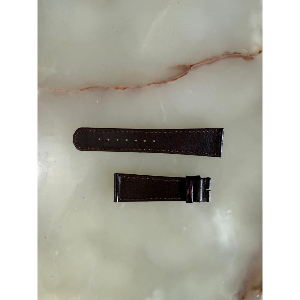 Authentic A. Lange & Sohne Brown Crocodile Watch Strap Band 22mm