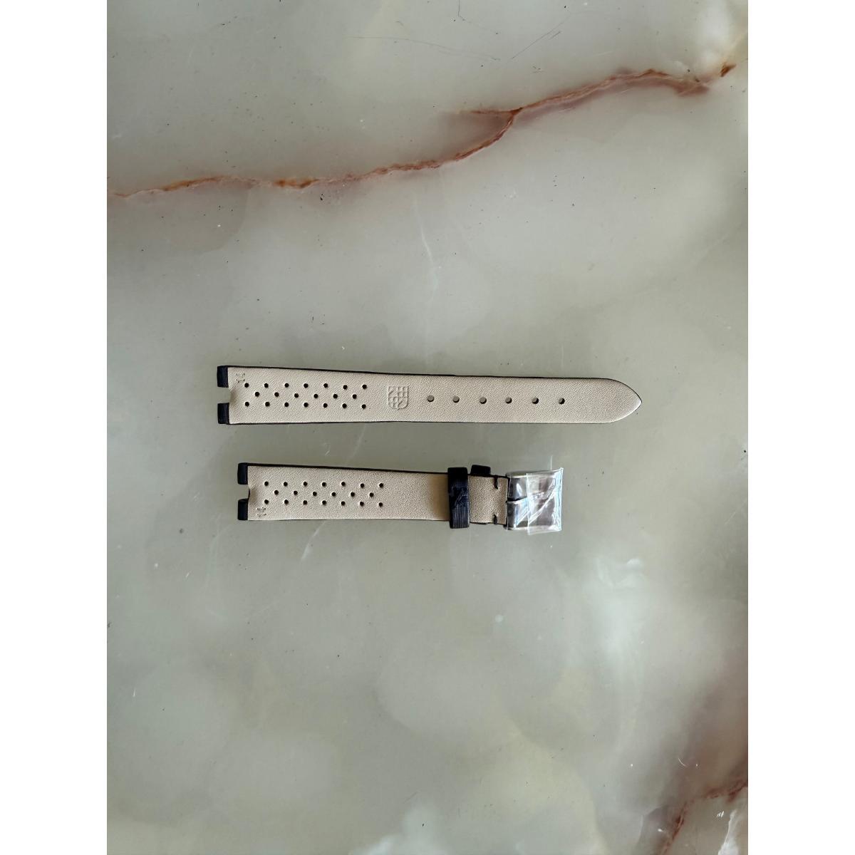 Authentic Frederique Constant Black Satin Watch Strap Band 14mm