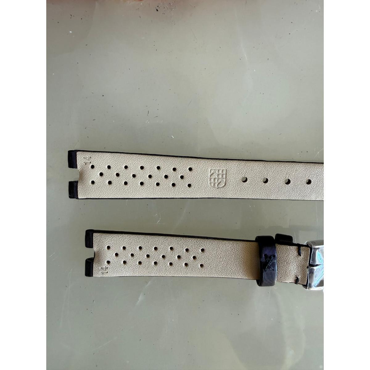 Authentic Frederique Constant Black Satin Watch Strap Band 14mm