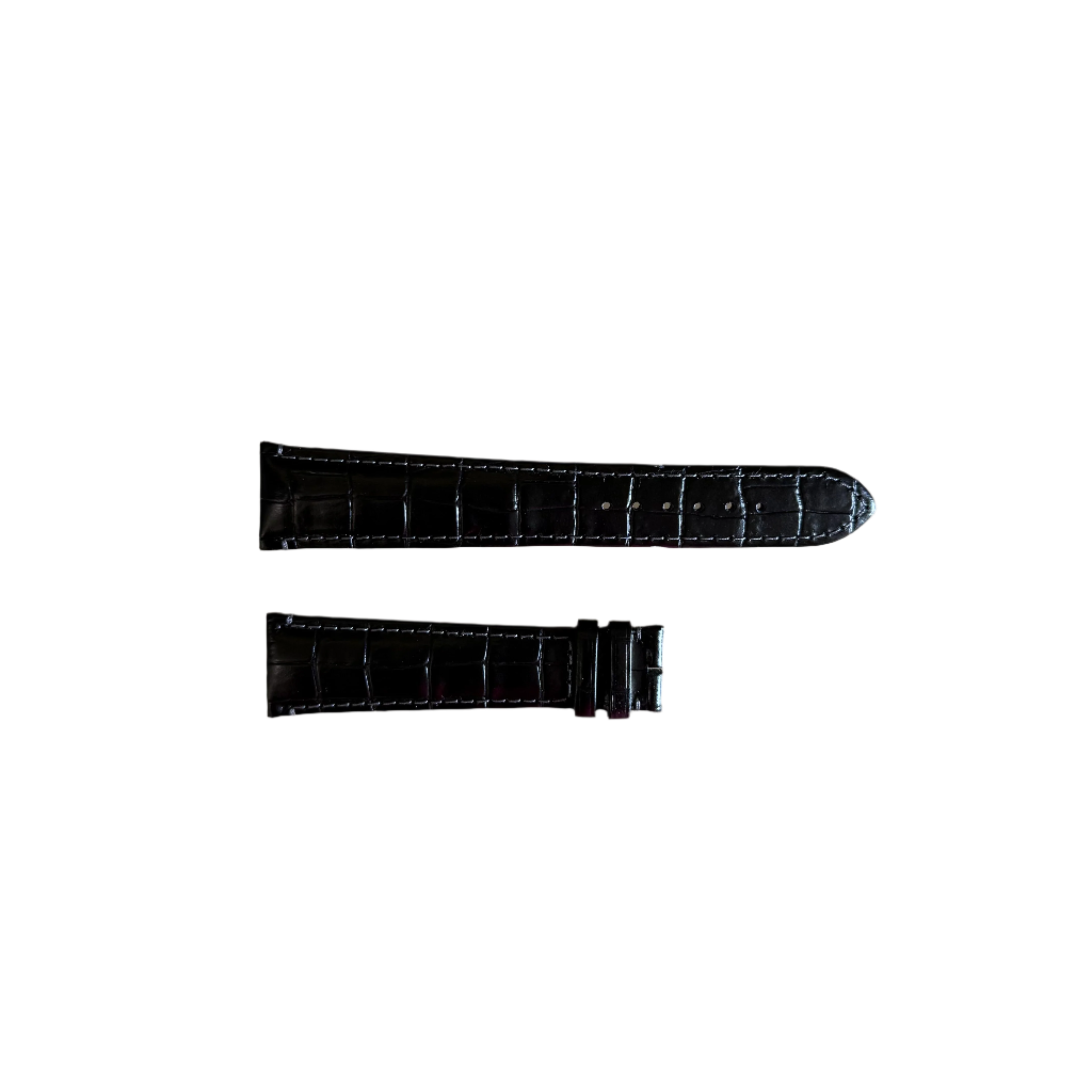 Authentic Oris Black Leather Watch Strap Band 23mm 52249