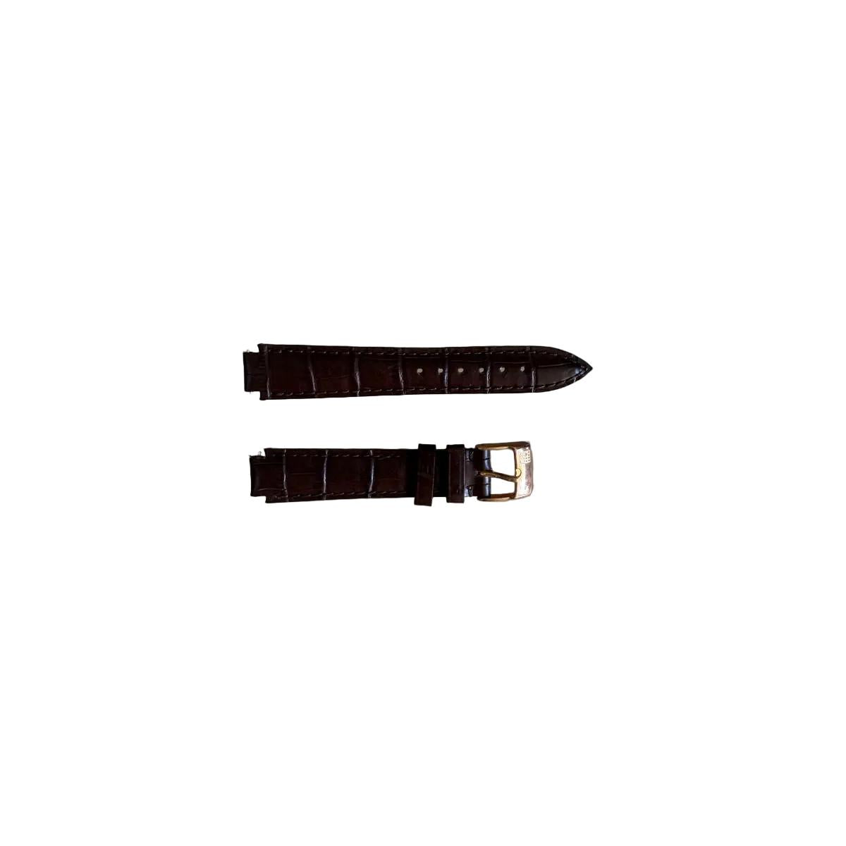 Authentic Frederique Constant Crocodile Calfskin Watch Strap Band 16mm w Buckle