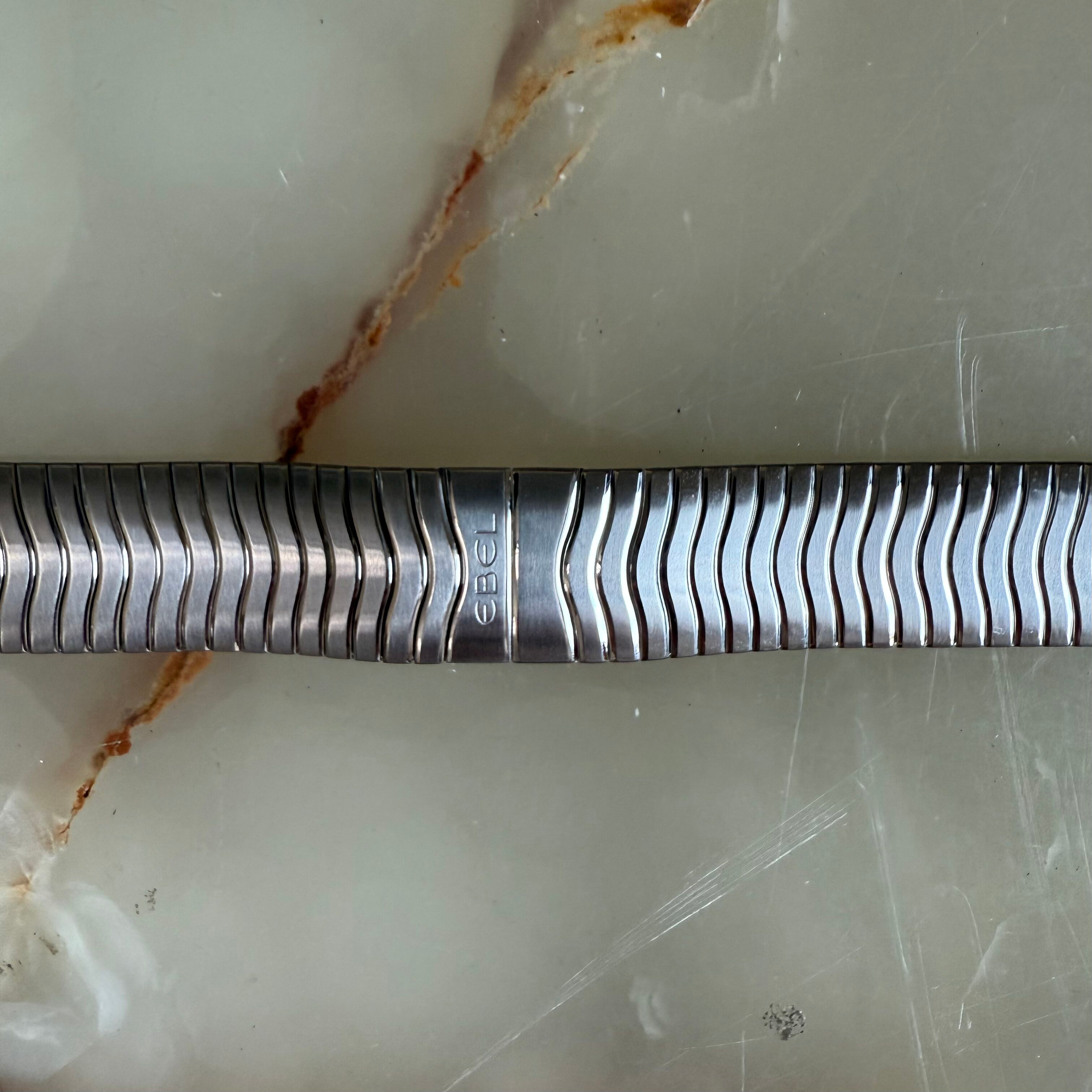 Authentic Ebel Stainless Steel Watch Bracelet 20mm