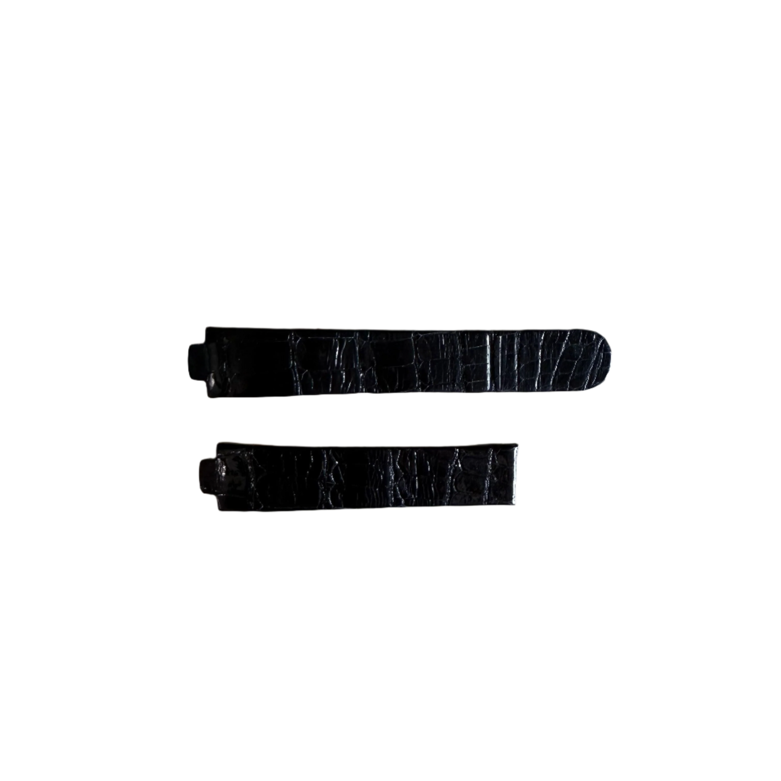 Authentic Ebel Black Alligator Watch Strap Band 17mm 35G3