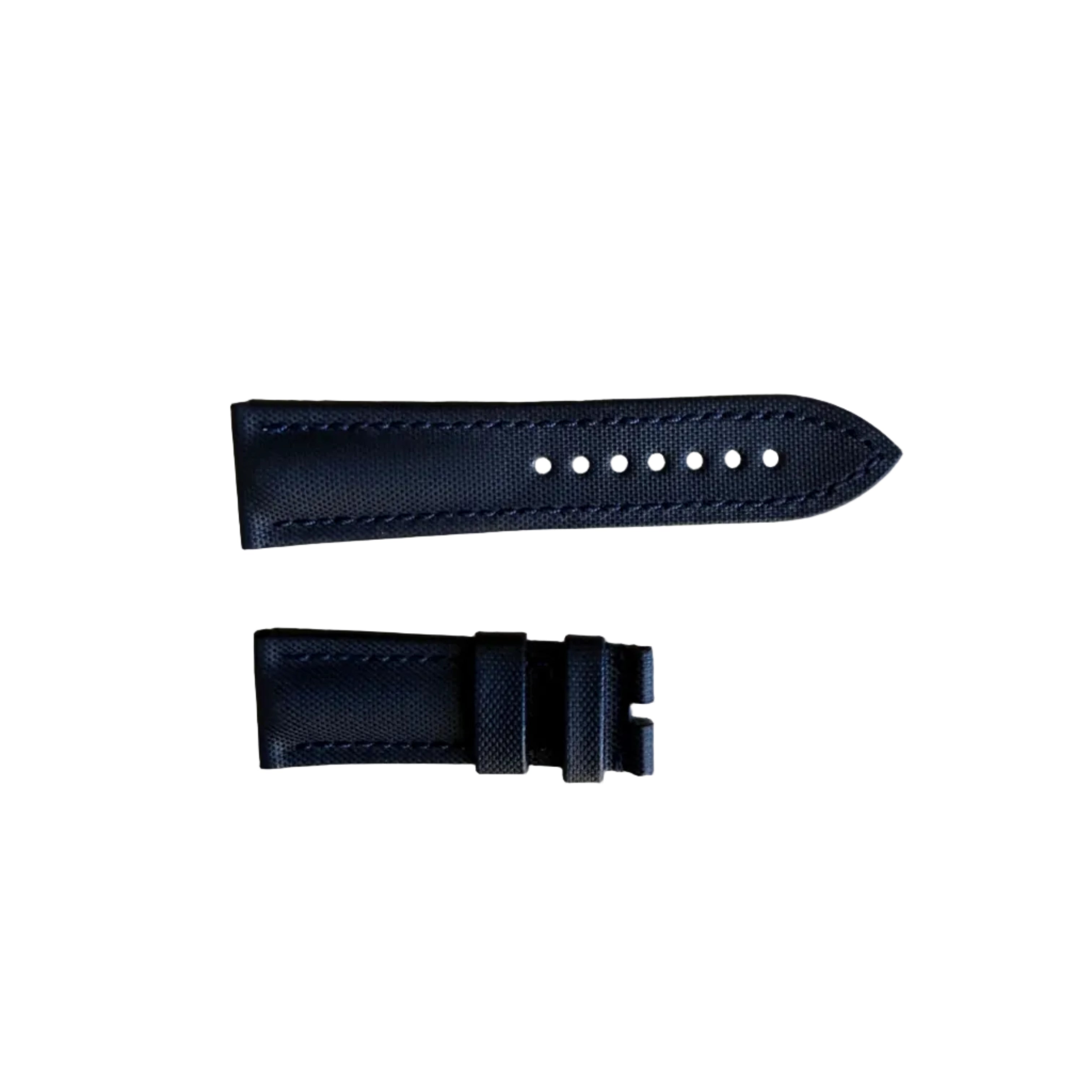 Authentic Blancpain Navy Blue Rubber Watch Strap Band 23mm