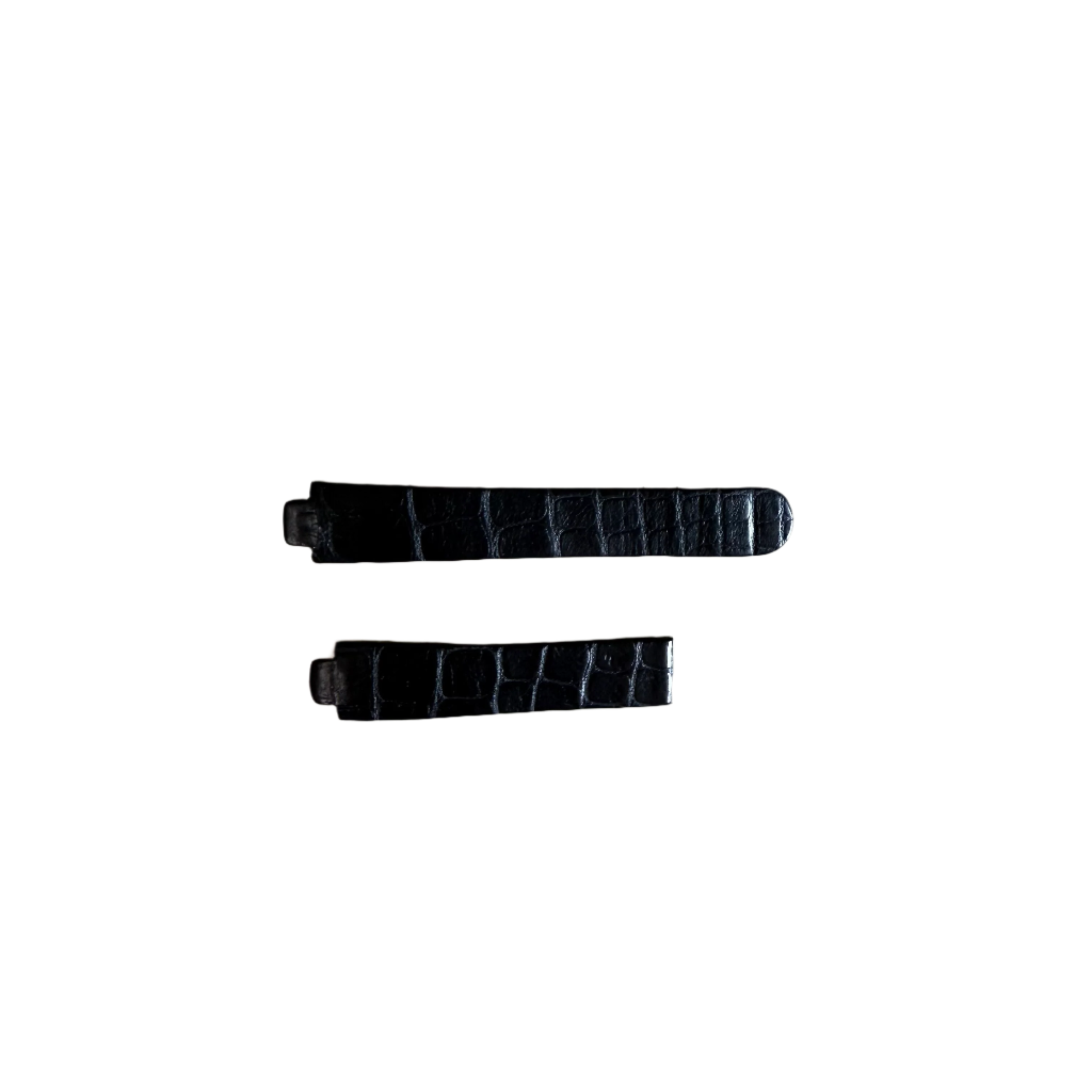 Authentic Ebel Beluga Black Crocodile Watch Strap Band 13mm 35G2
