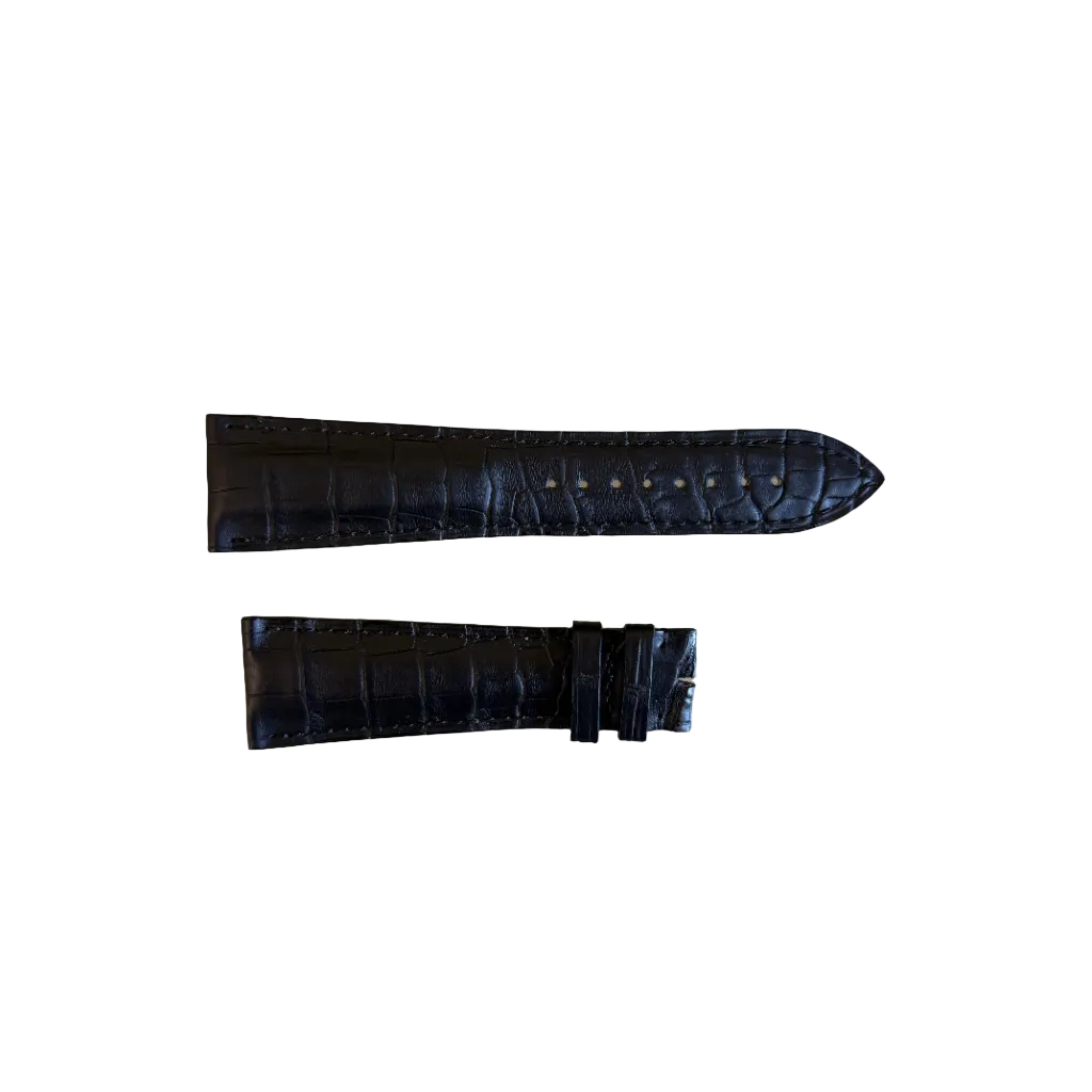 Authentic Vacheron Constantin Alligator Black Watch Band Strap 24mm