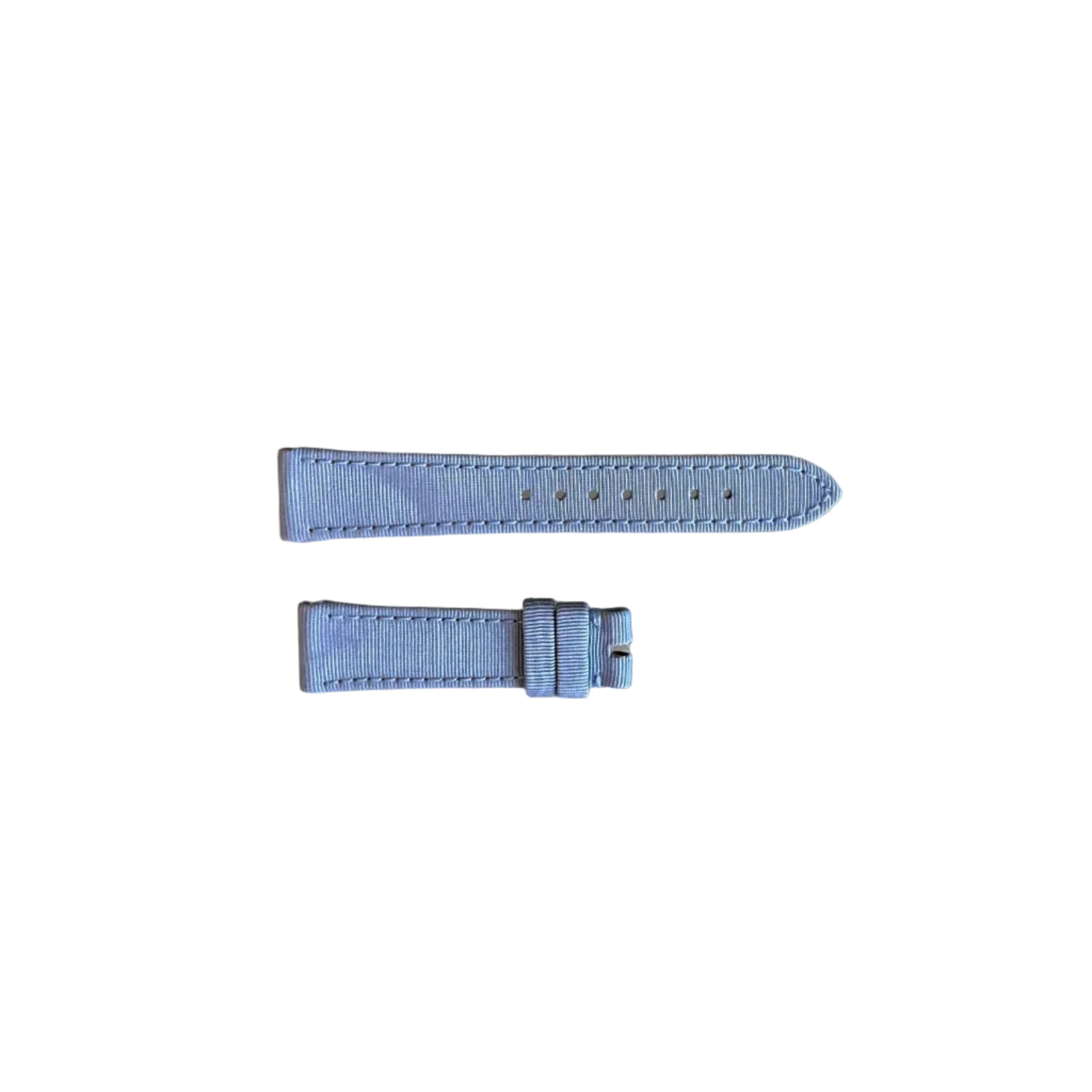 Authentic Vacheron Constantin Fabric Leather Blue Watch Band Strap 16mm
