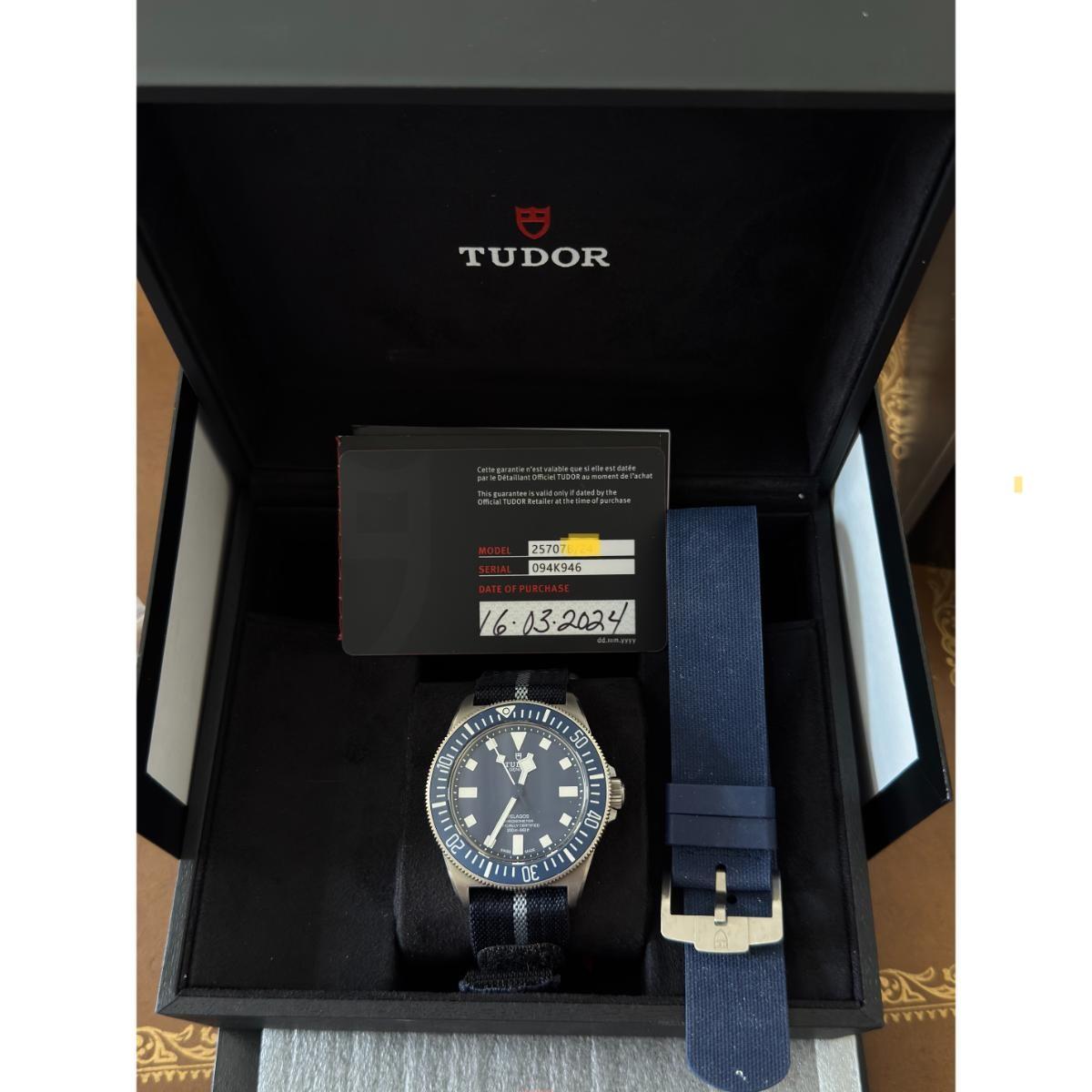 Tudor x Marine Nationale Pelagos FXD 42mm Watch 25707B/24