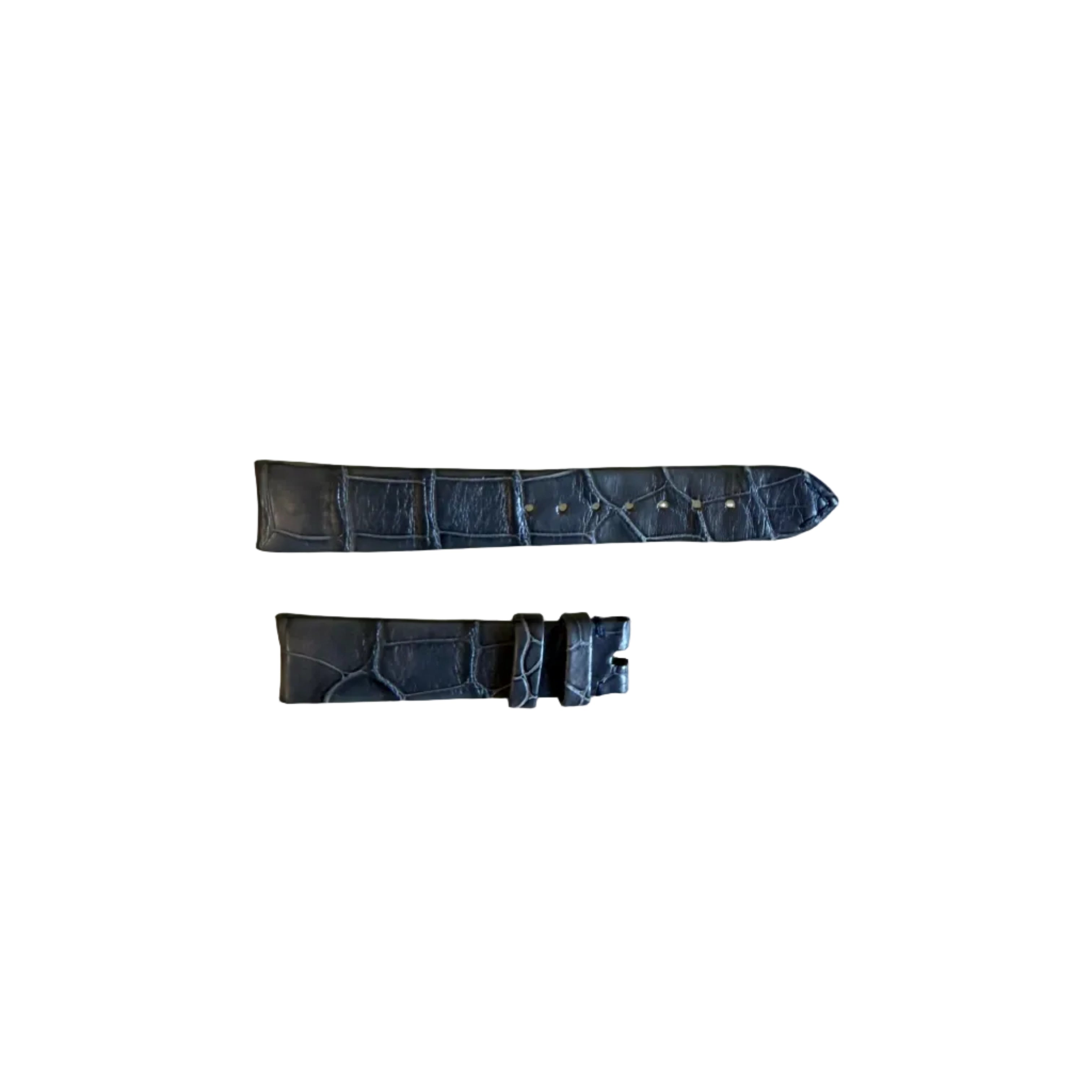 Authentic Vacheron Constantin Alligator Dark Grey Watch Band Strap 16mm