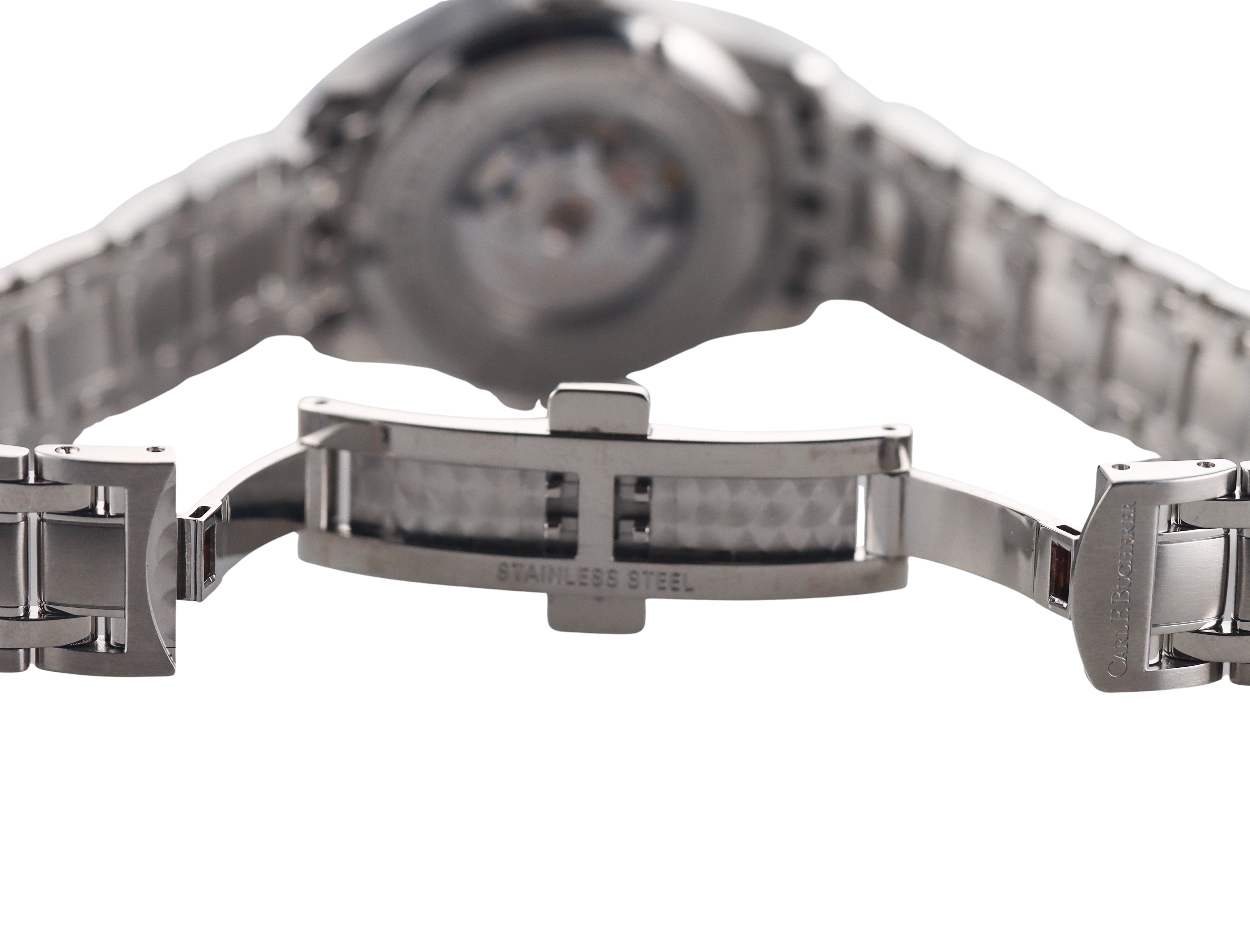 Bucherer Stainless Steel Automatic Watch 00.10911.08.15.21