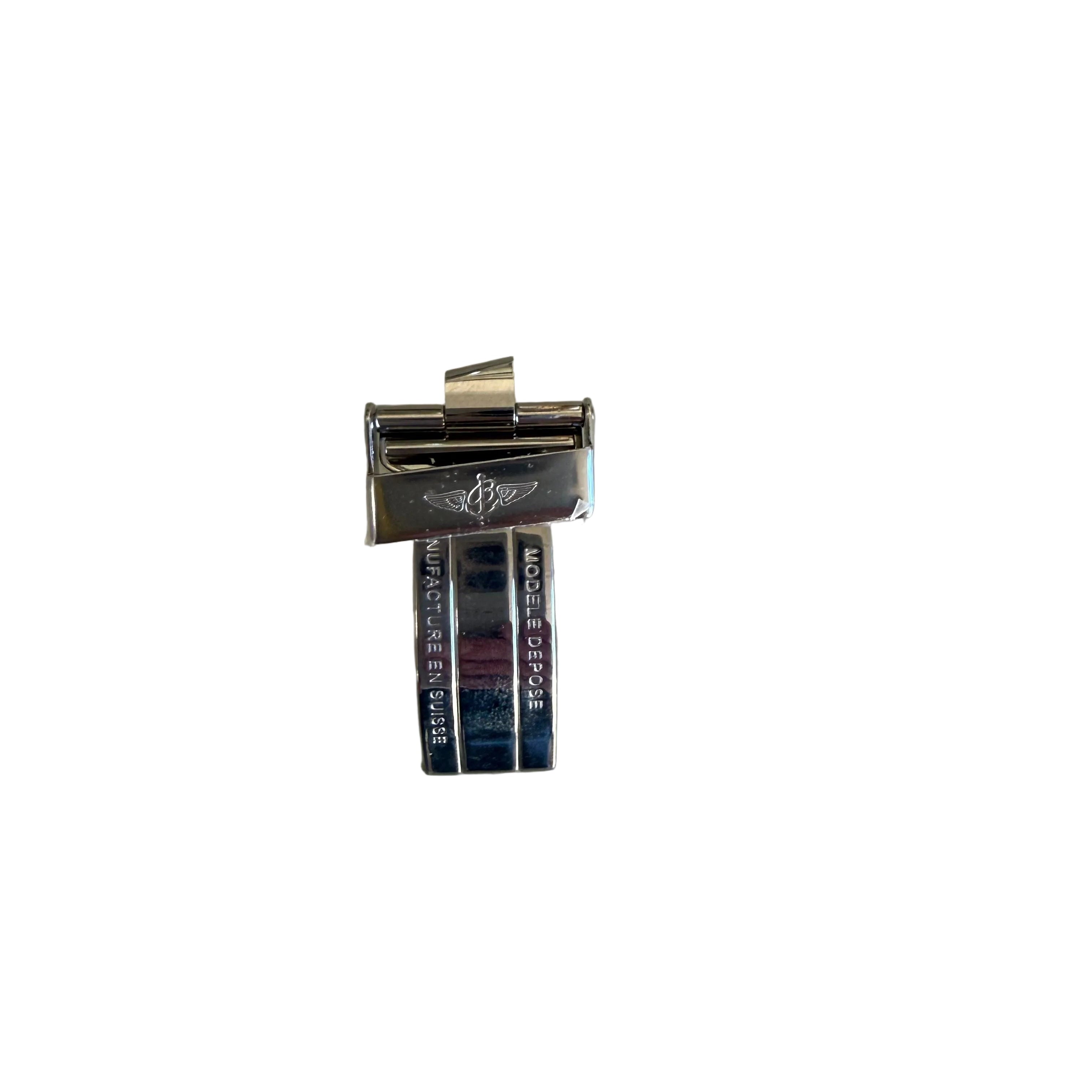 Authentic Breitling Stainless Steel 20mm Clasp Buckle 553.163.4