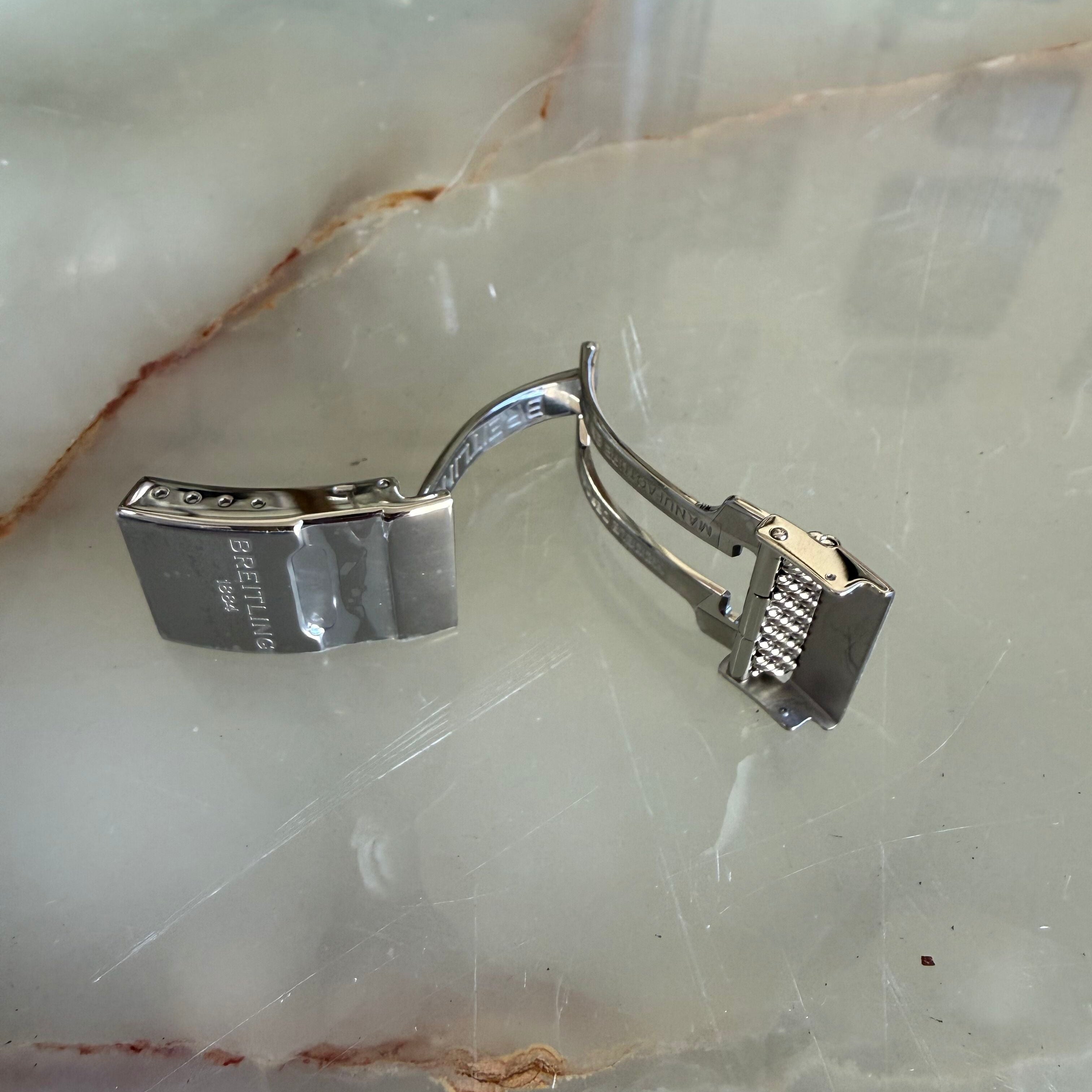 Authentic Breitling Stainless Steel 22mm Clasp Buckle 550.1043