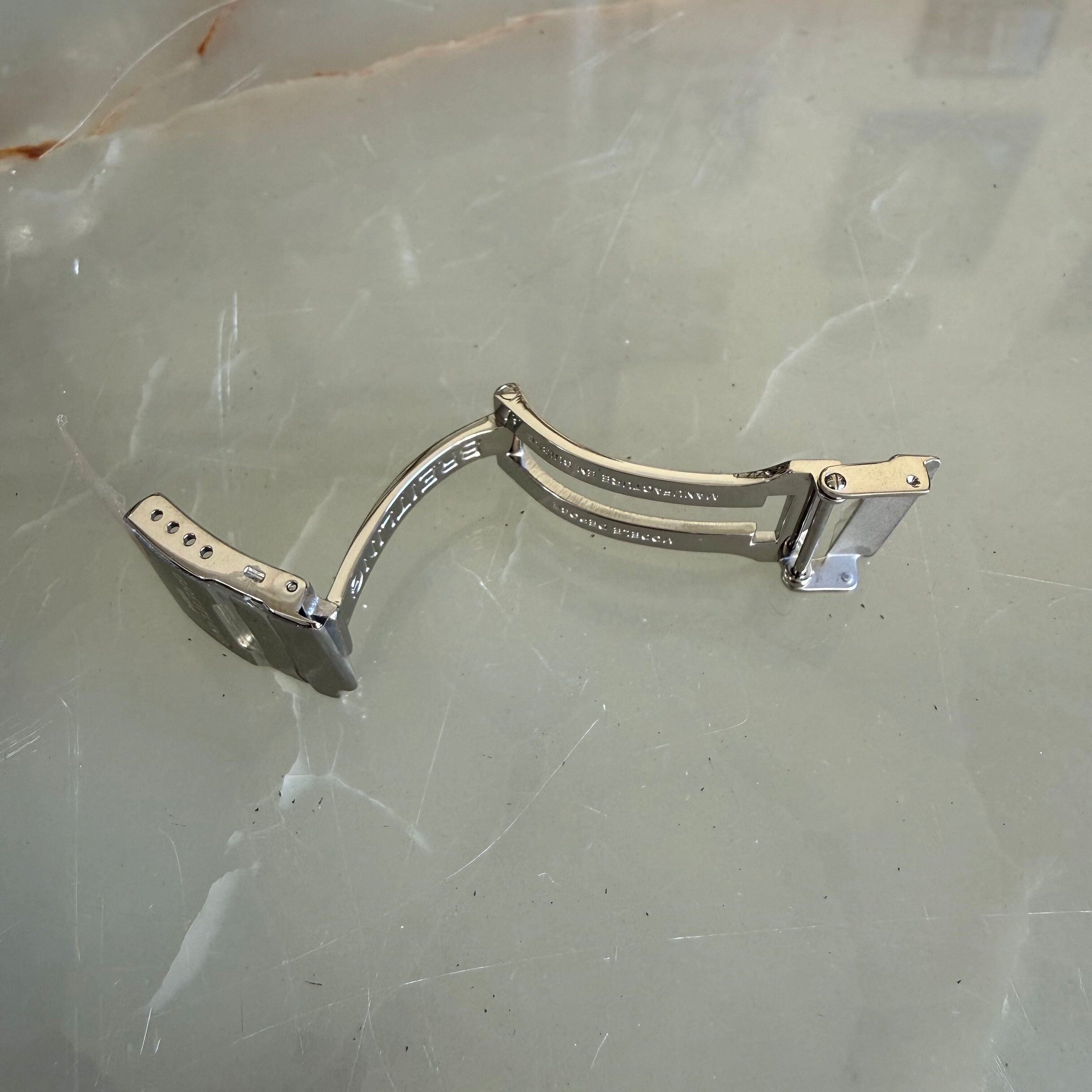 Authentic Breitling Stainless Steel 15mm Clasp Buckle 550.210