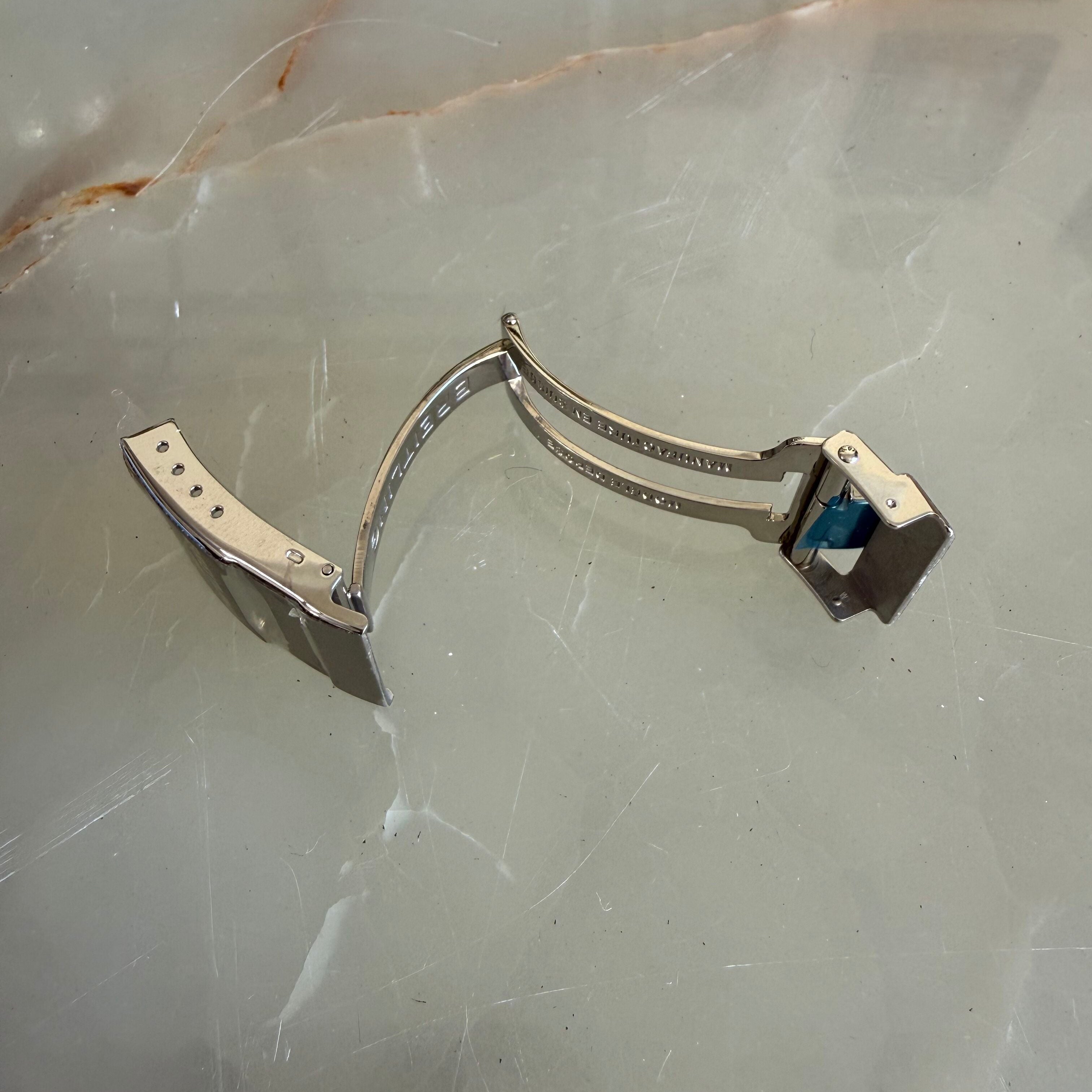 Authentic Breitling Stainless Steel 21mm Clasp Buckle 550-1018