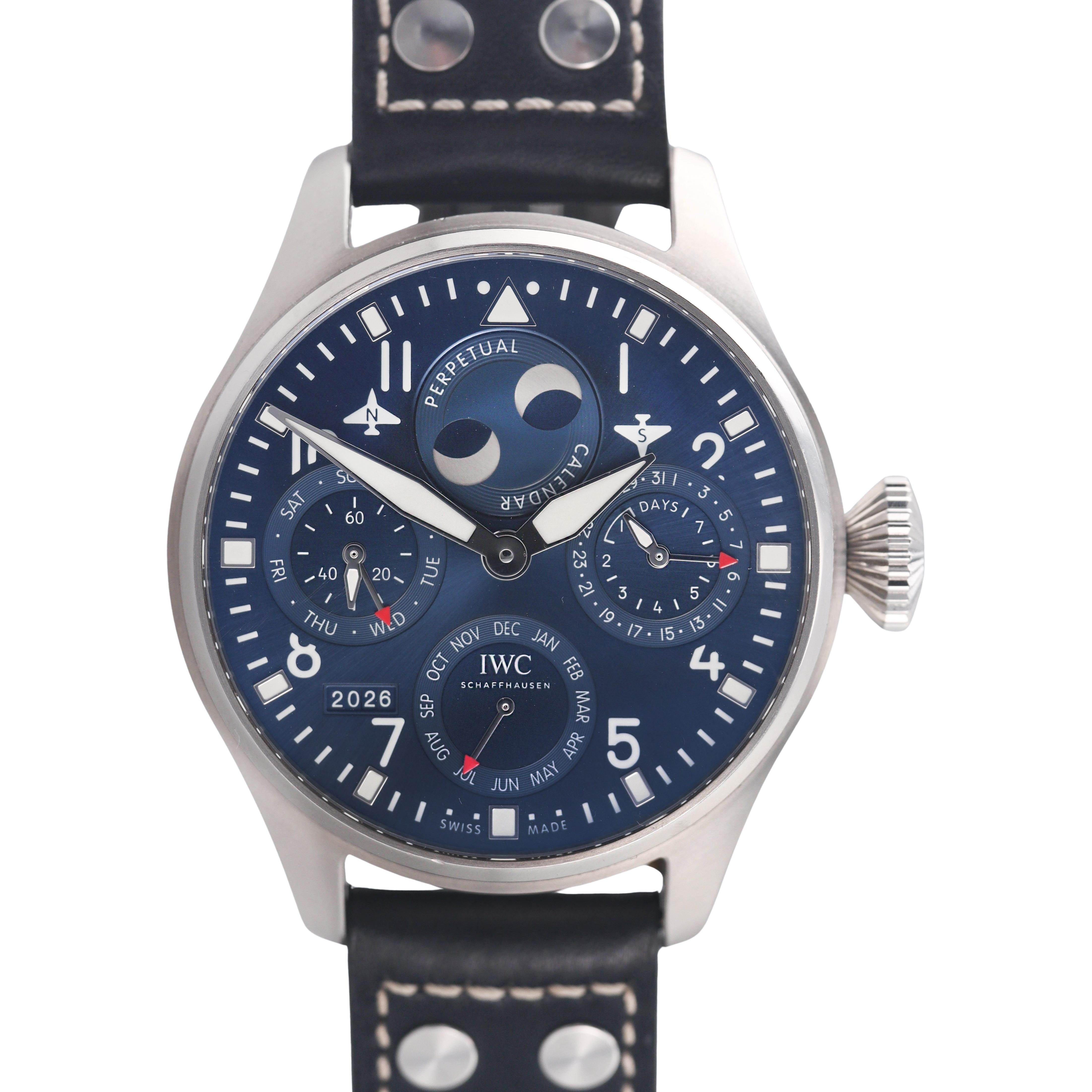 IWC Big Pilot's Watch Perpetual Calendar Automatic Men's Watch IW503605