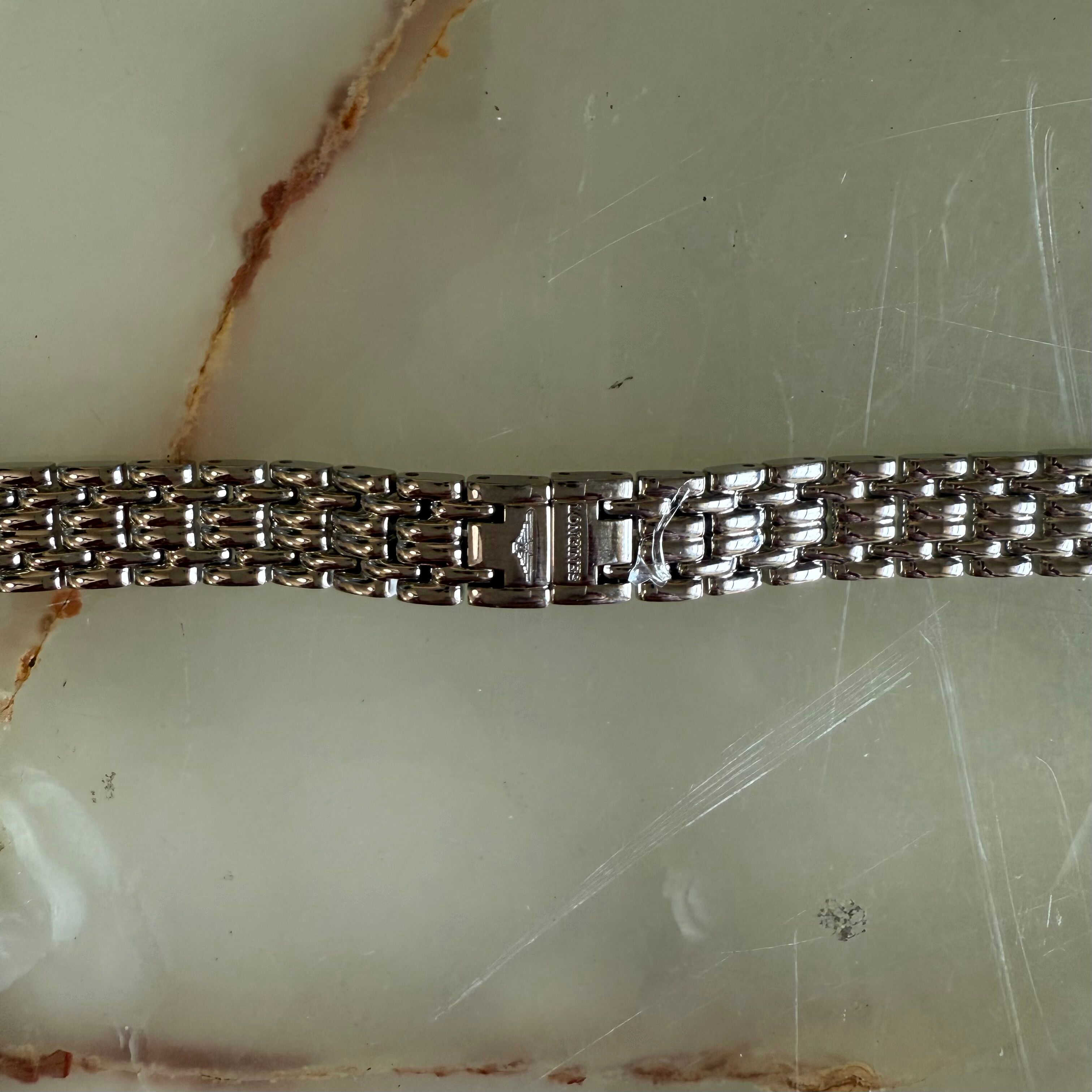 Authentic Longines Stainless Steel Watch Bracelet 12mm L600075214