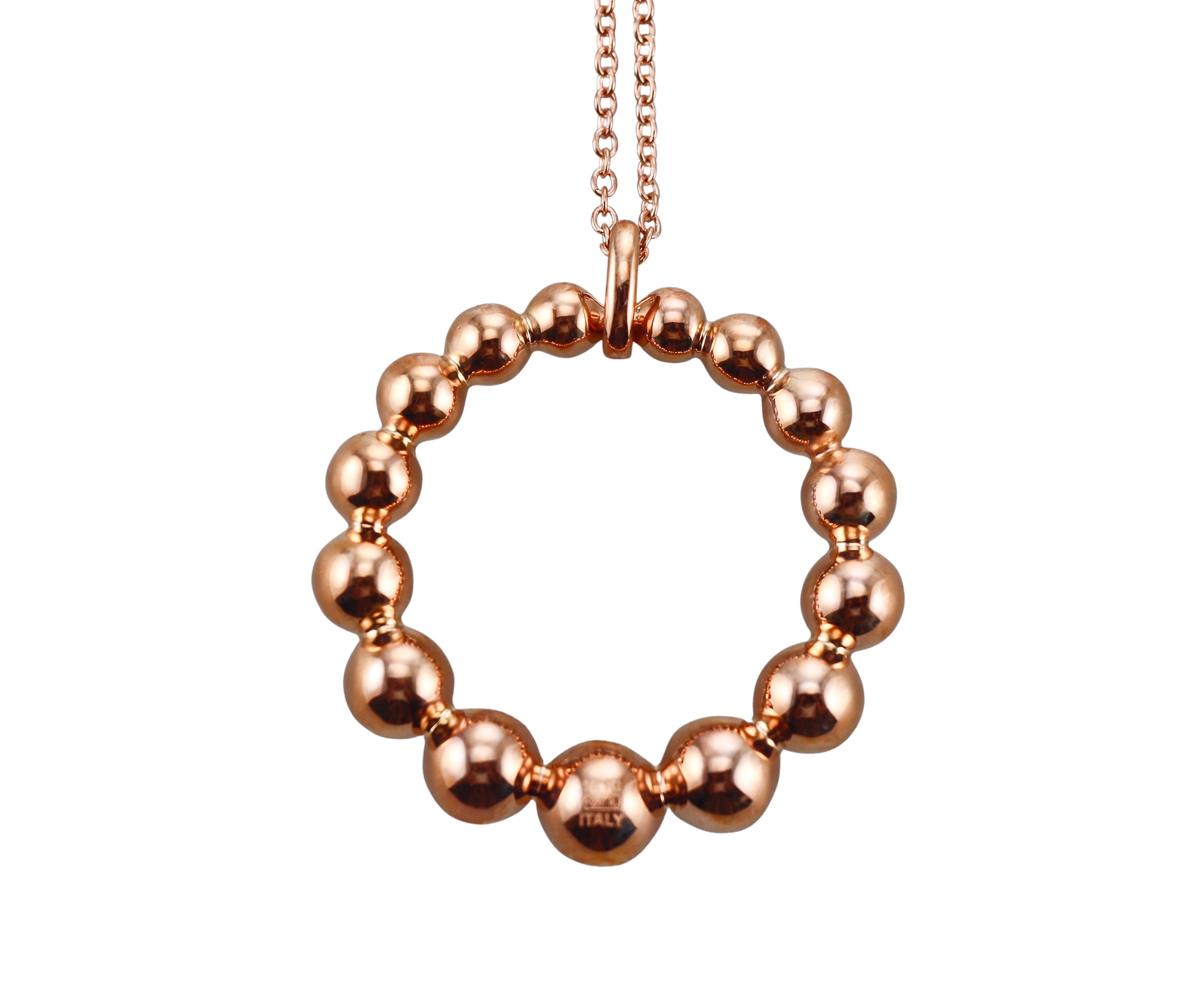 Memoire by Hearts on Fire 18k Diamond Bubbles Classic Pendant Necklace