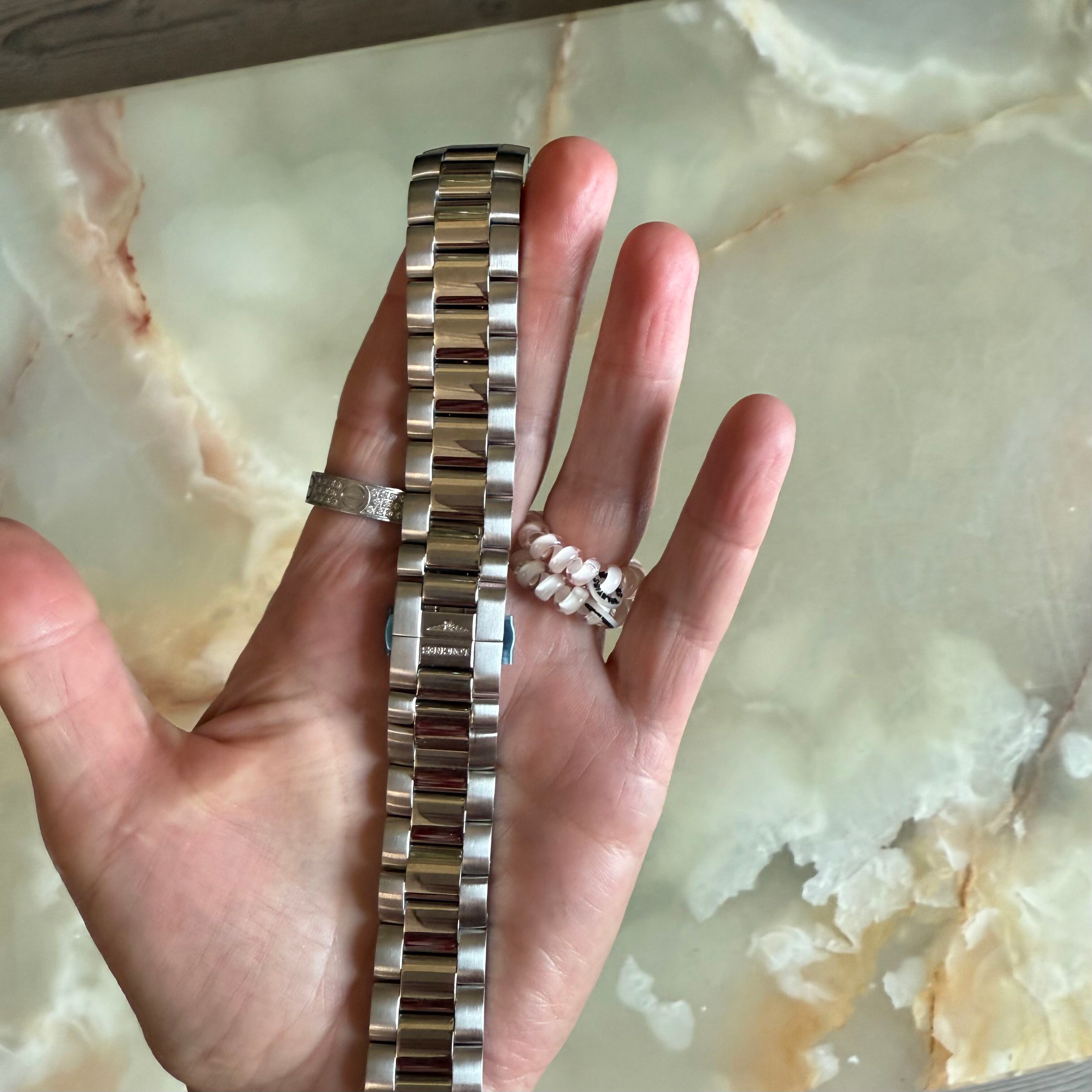 Authentic Longines Grande Vitesse Stainless Steel Watch Bracelet 20mm L600123748