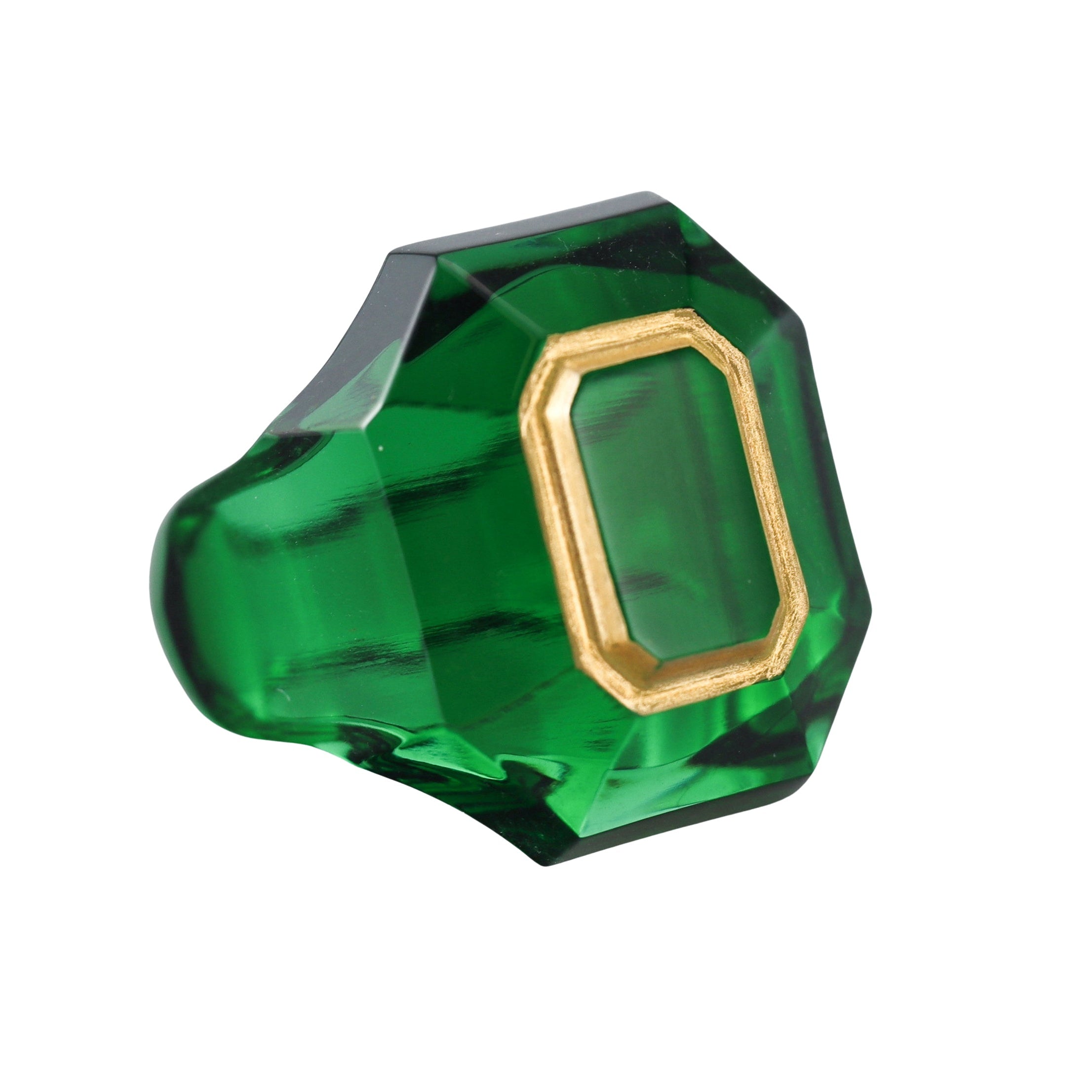 Baccarat Crystal Harcourt Green Ring 2814643