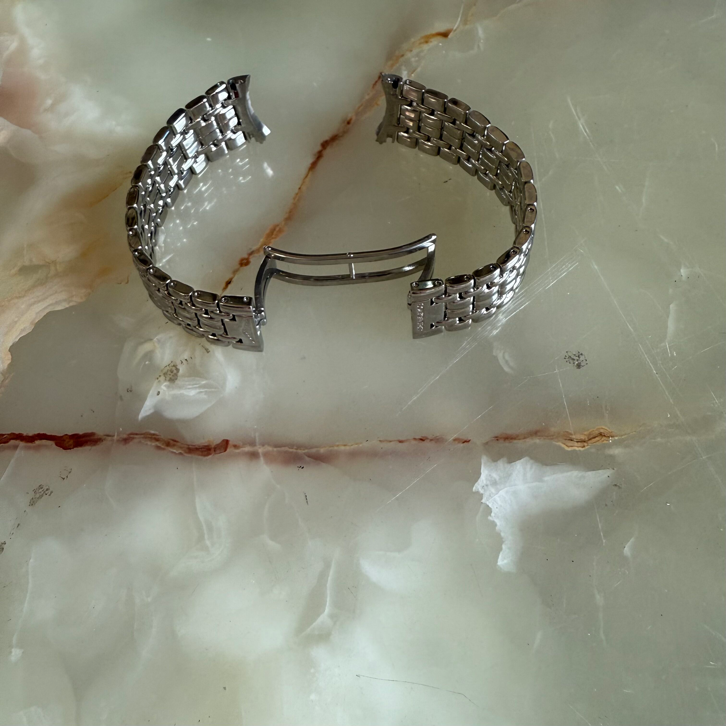 Authentic Longines Présence Stainless Steel Watch Bracelet 18mm L600075223