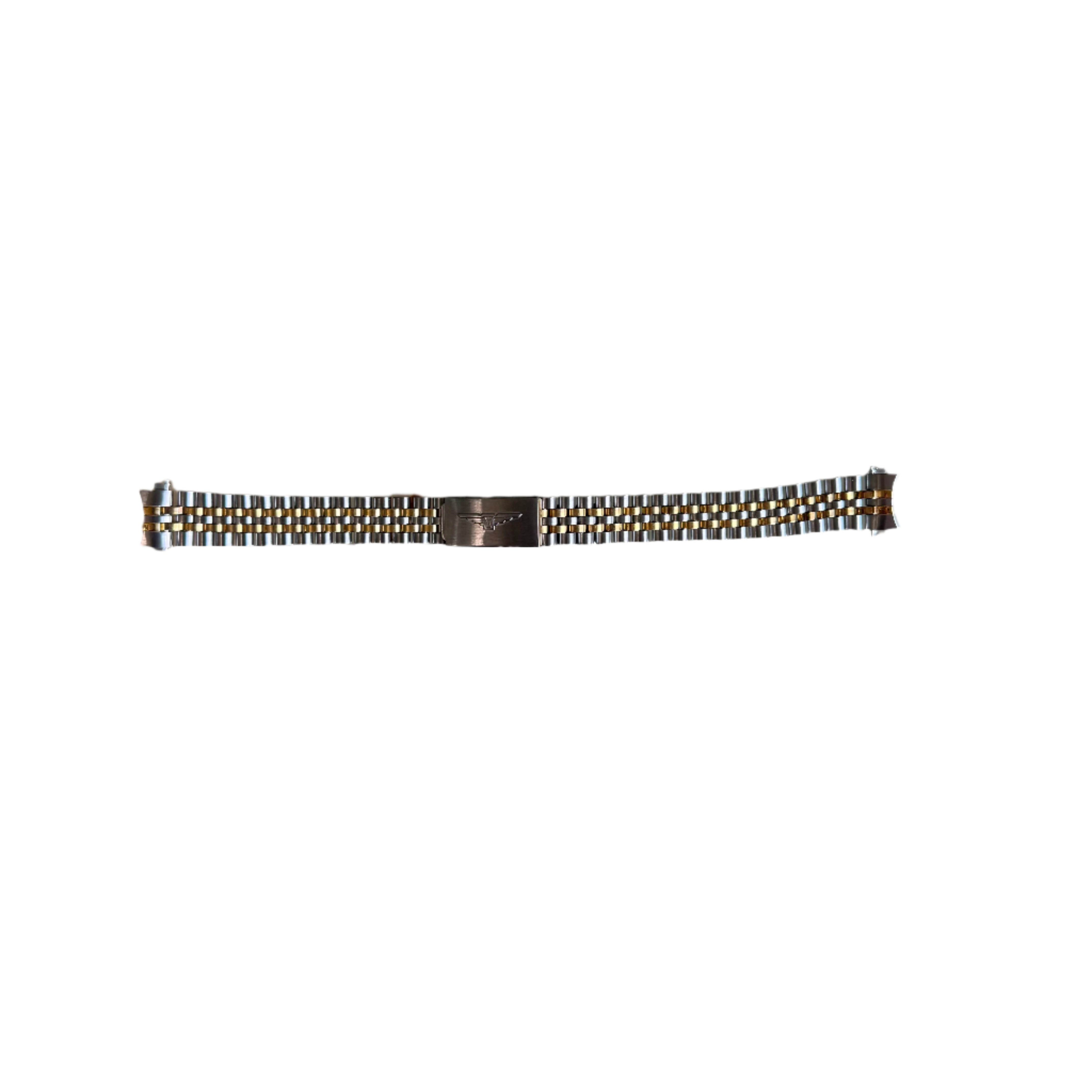 Authentic Longines Stainless Steel Two Ton Watch Bracelet 18mm