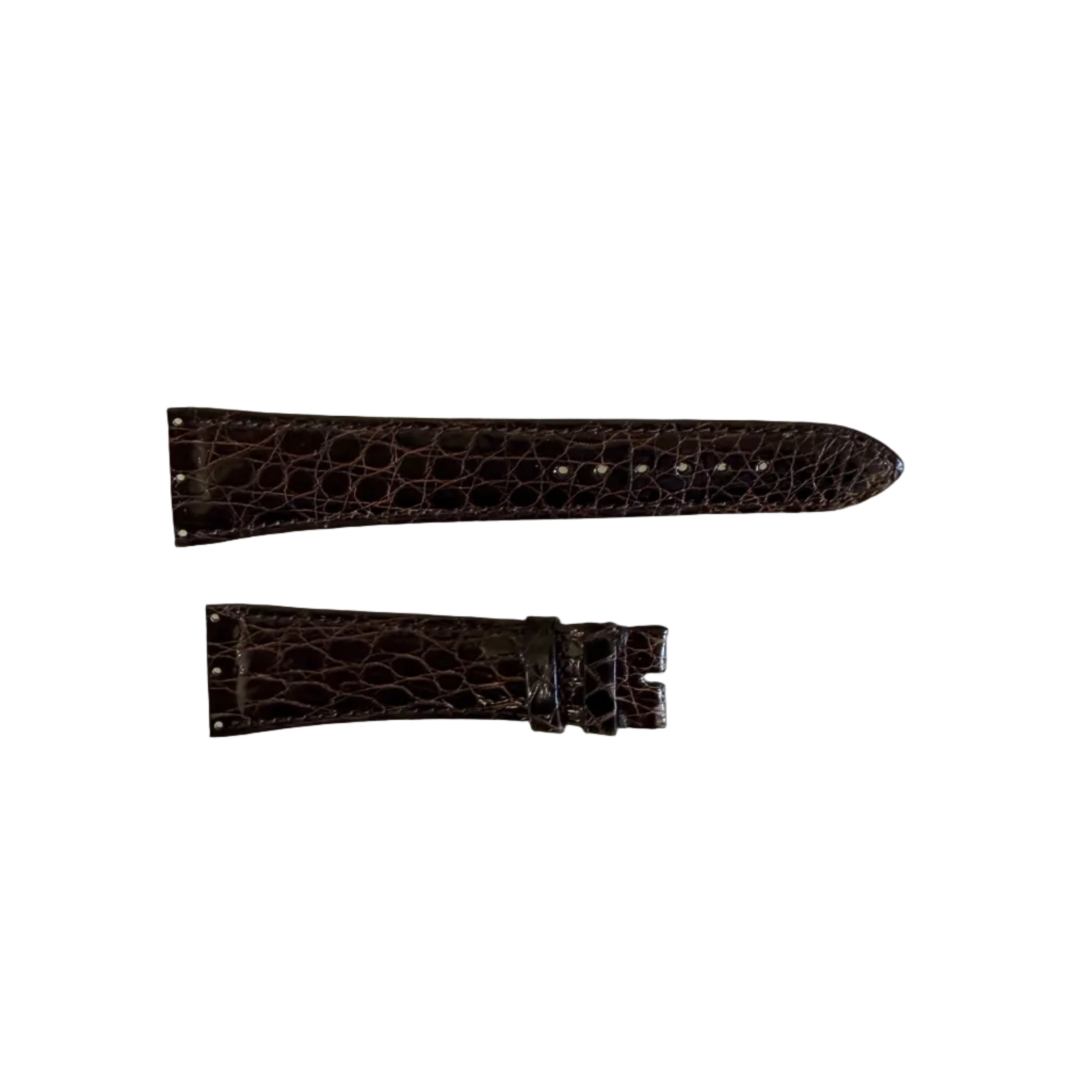 Authentic Audemars Piguet Brown Alligator Watch Band Strap 18mm