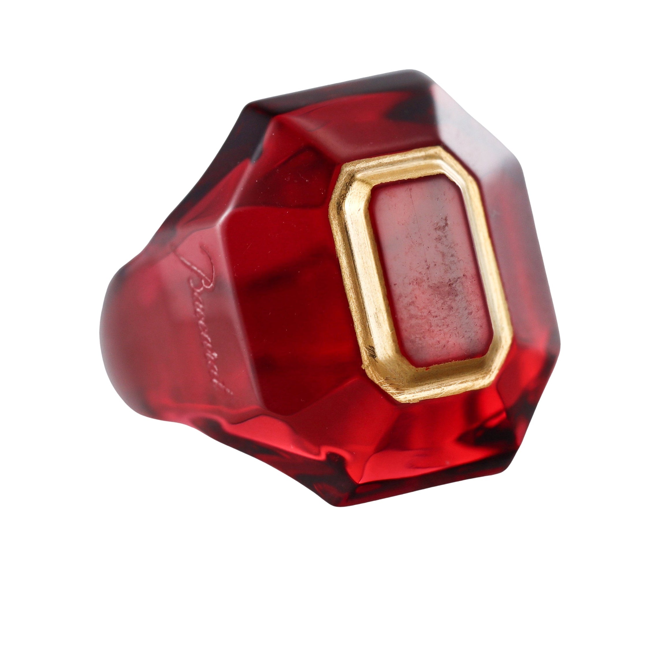 Baccarat Crystal Harcourt Red Ring 2814633