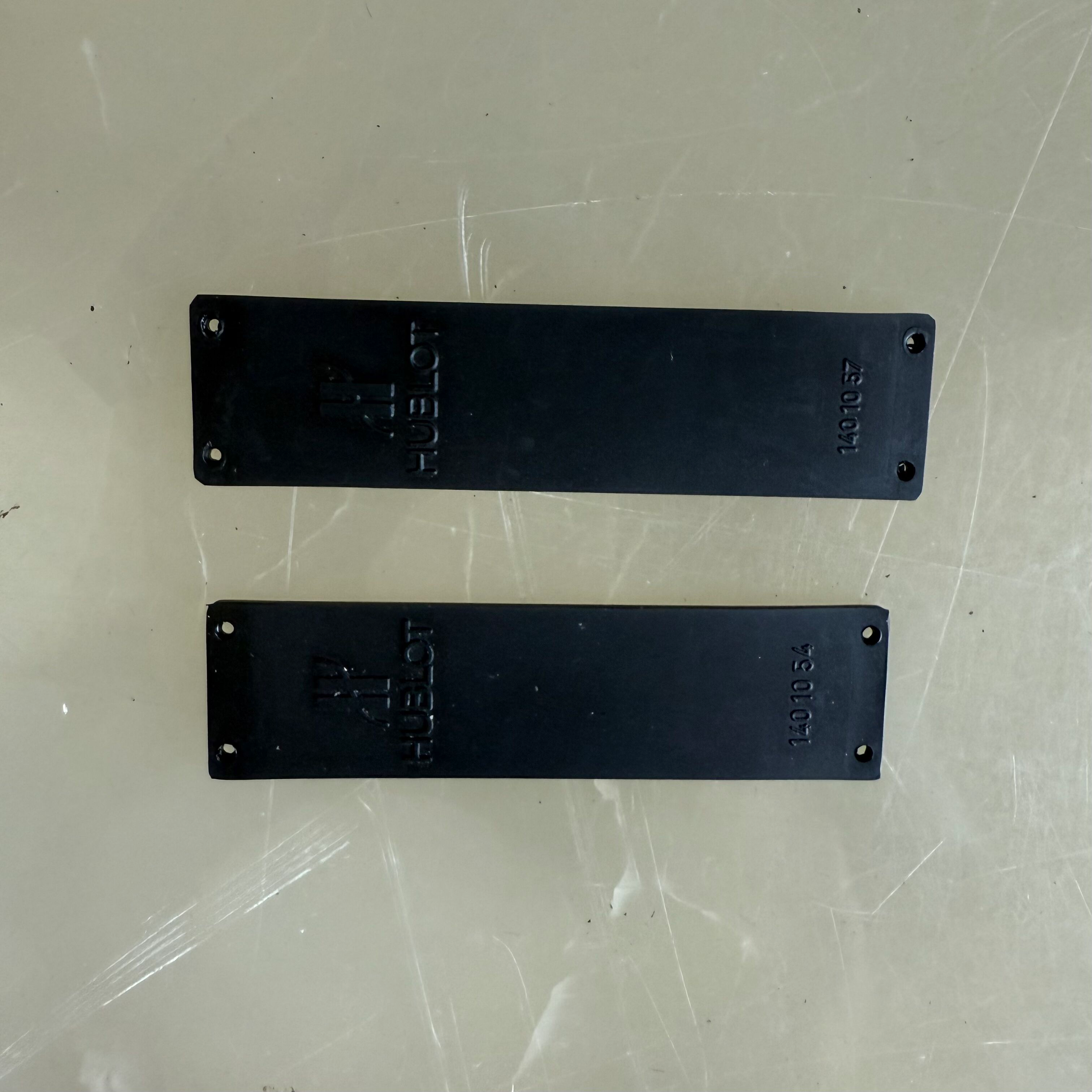 Authentic Hublot Black Rubber Watch Strap Band 14mm 140.54/57