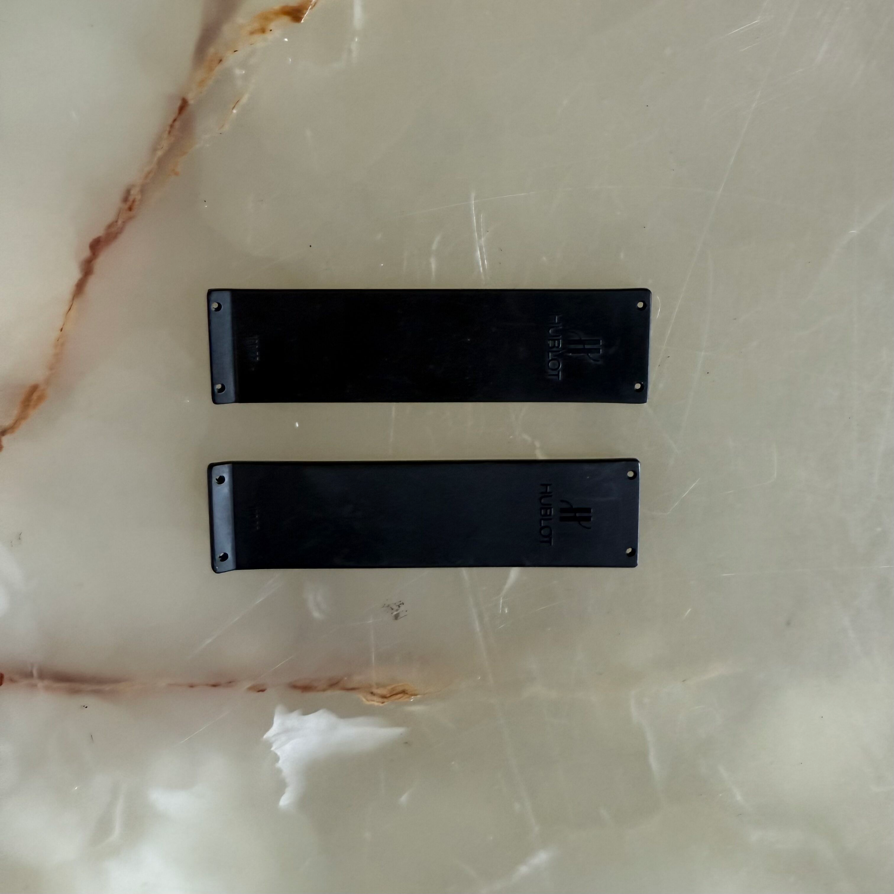Authentic Hublot Black Rubber Watch Strap Band 20mm 190.77
