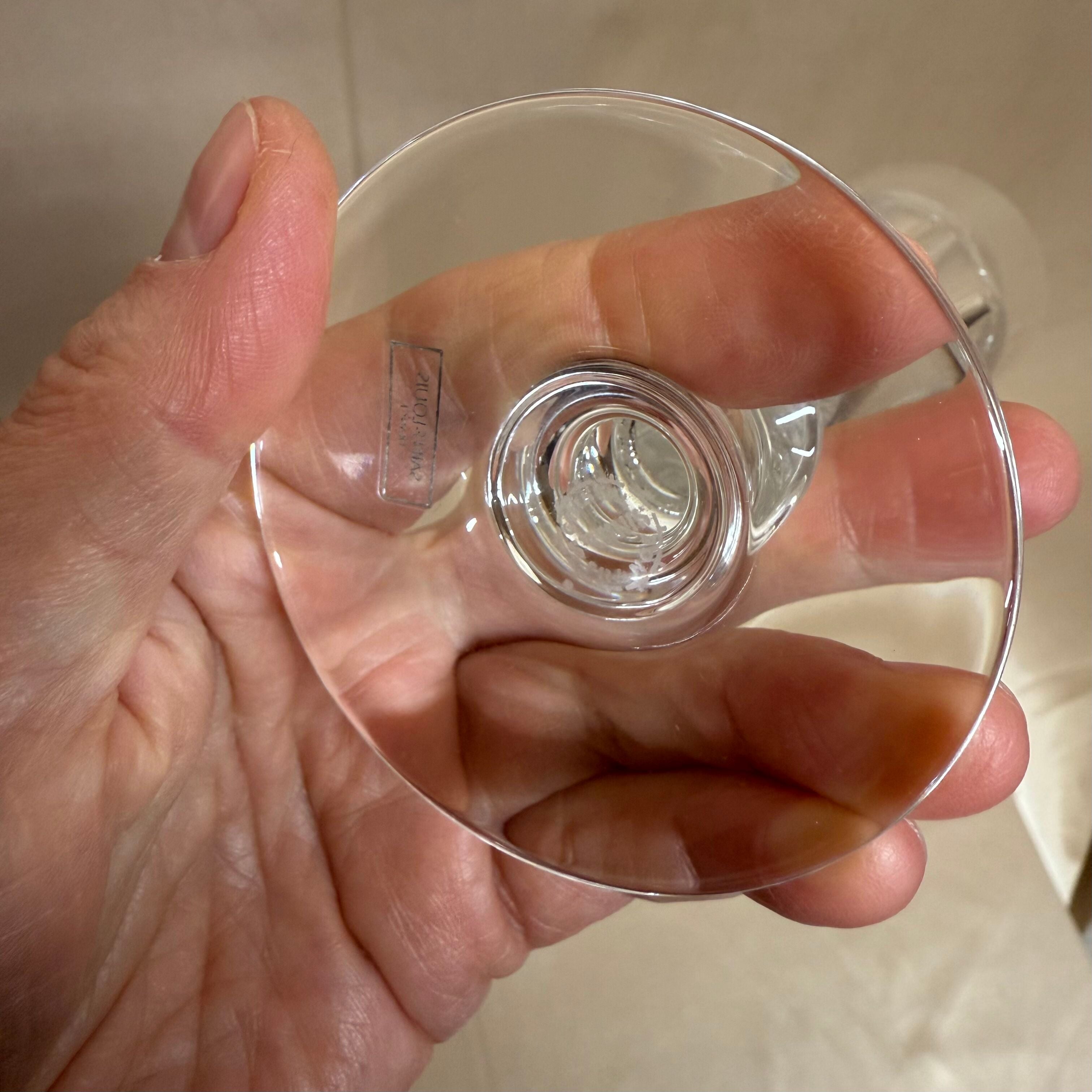 Saint-Louis Caton Crystal Champagne Glass Set of 2