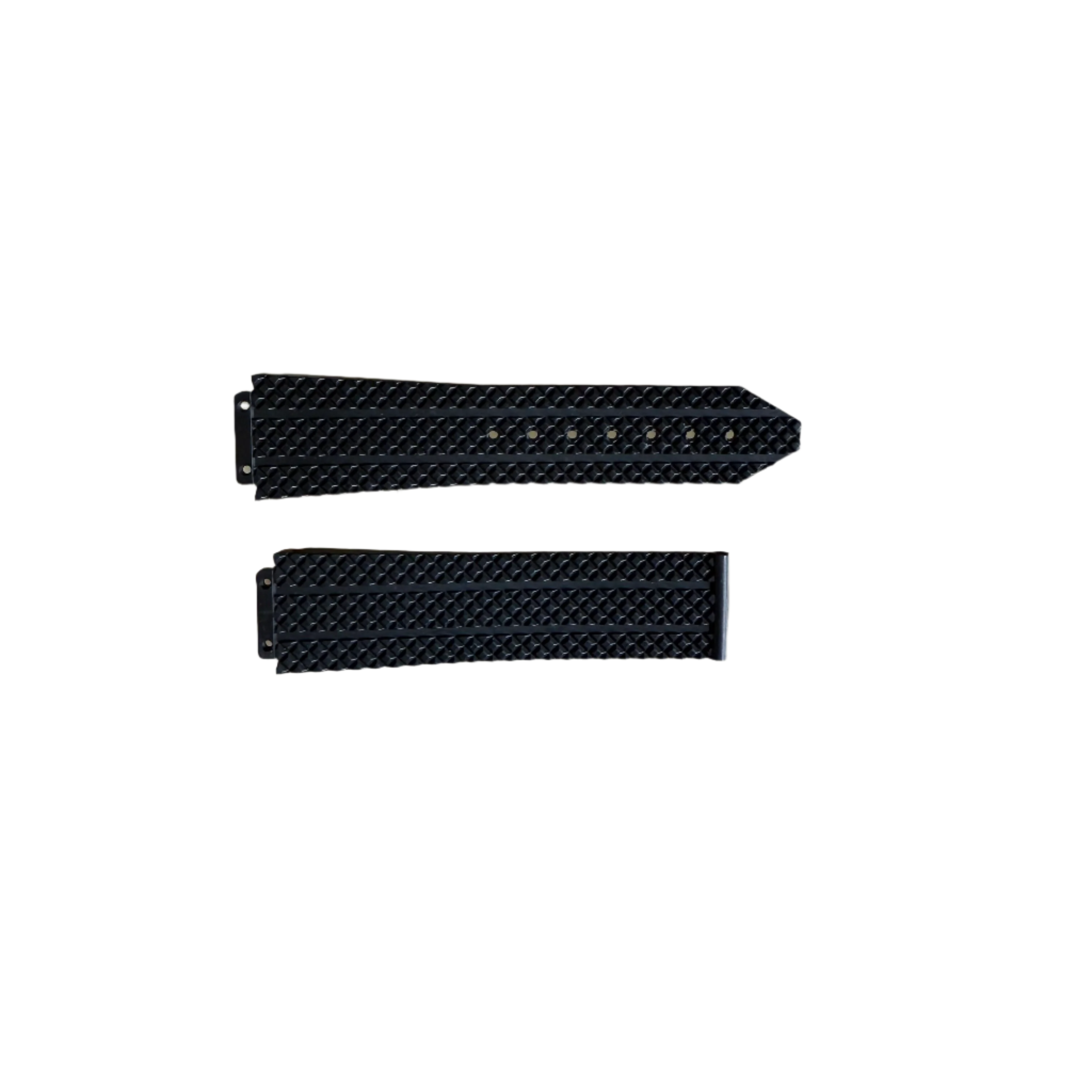 Authentic Hublot Black Rubber Watch Strap Band 22mm BR341.95.80.0