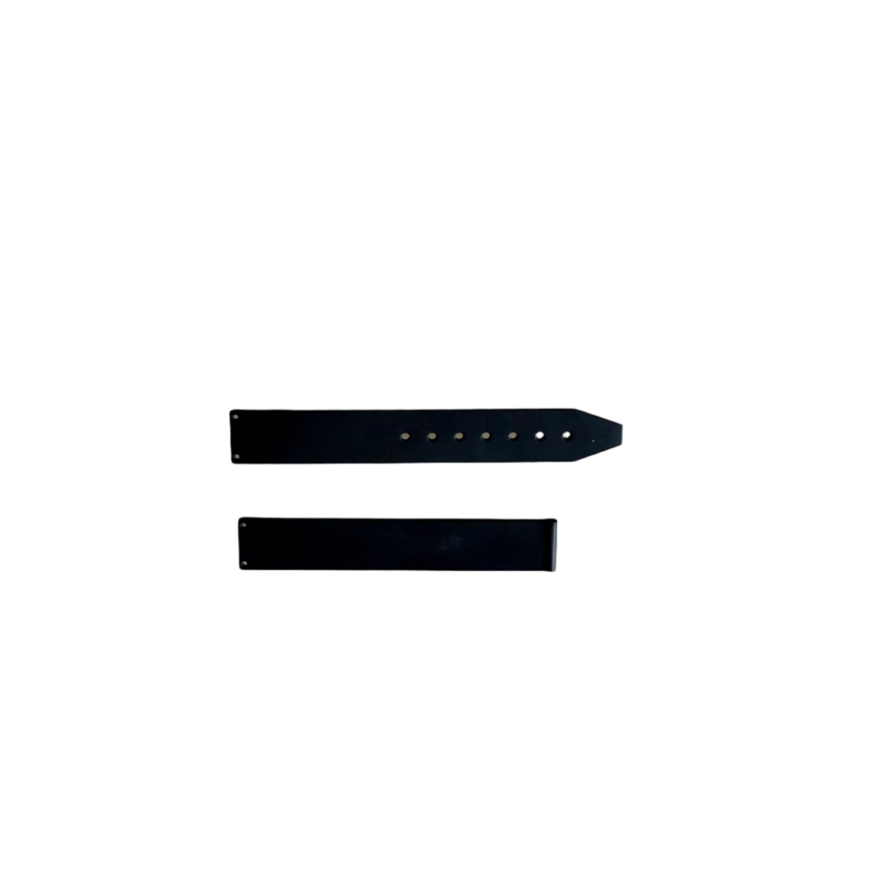 Authentic Hublot Black Rubber Watch Strap Band 12mm 12-139-70 & 6-139-85