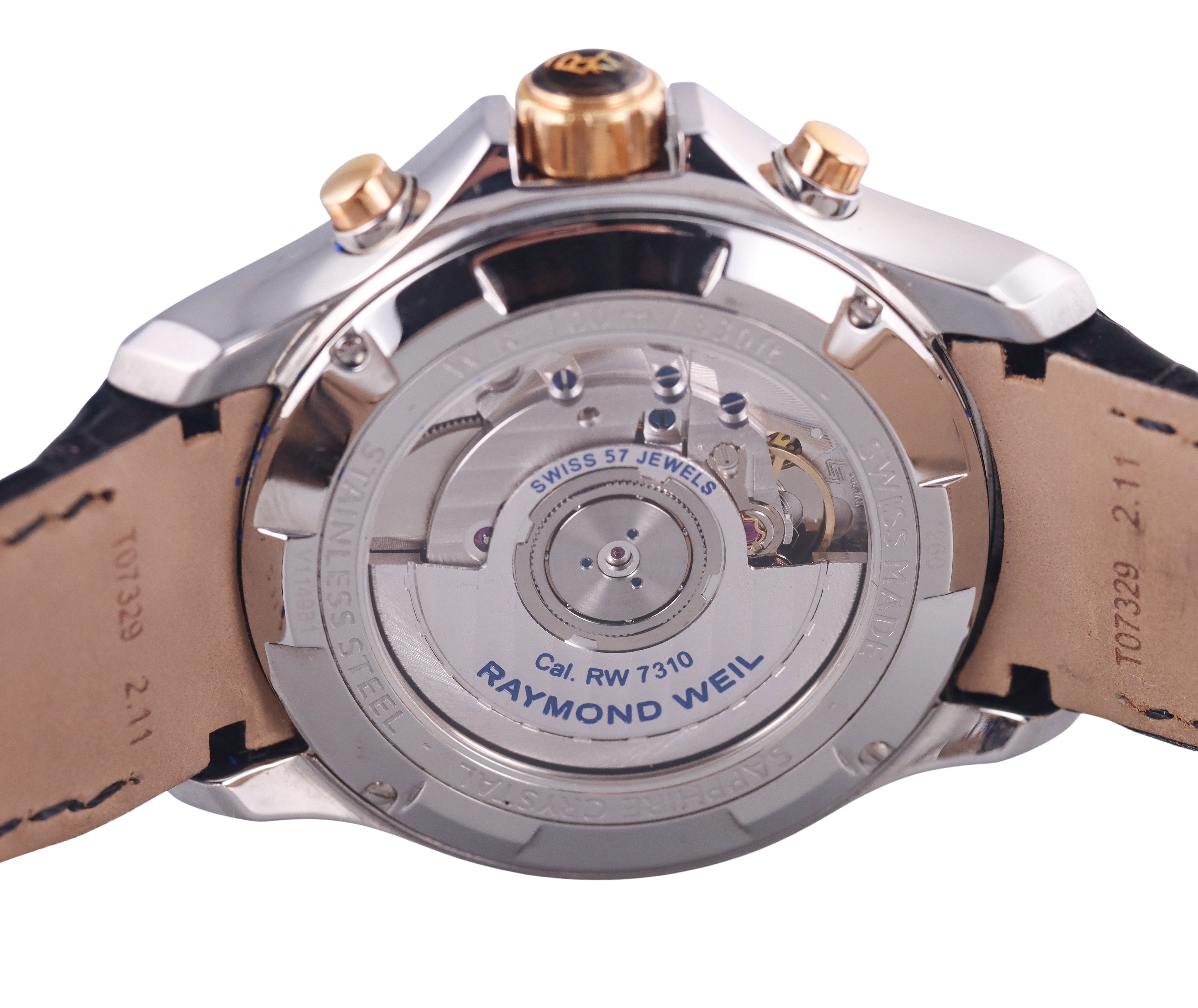 Raymond Weil Parsifal Chronograph Automatic Men's Watch 7260-SC5-00208 Retail $4250