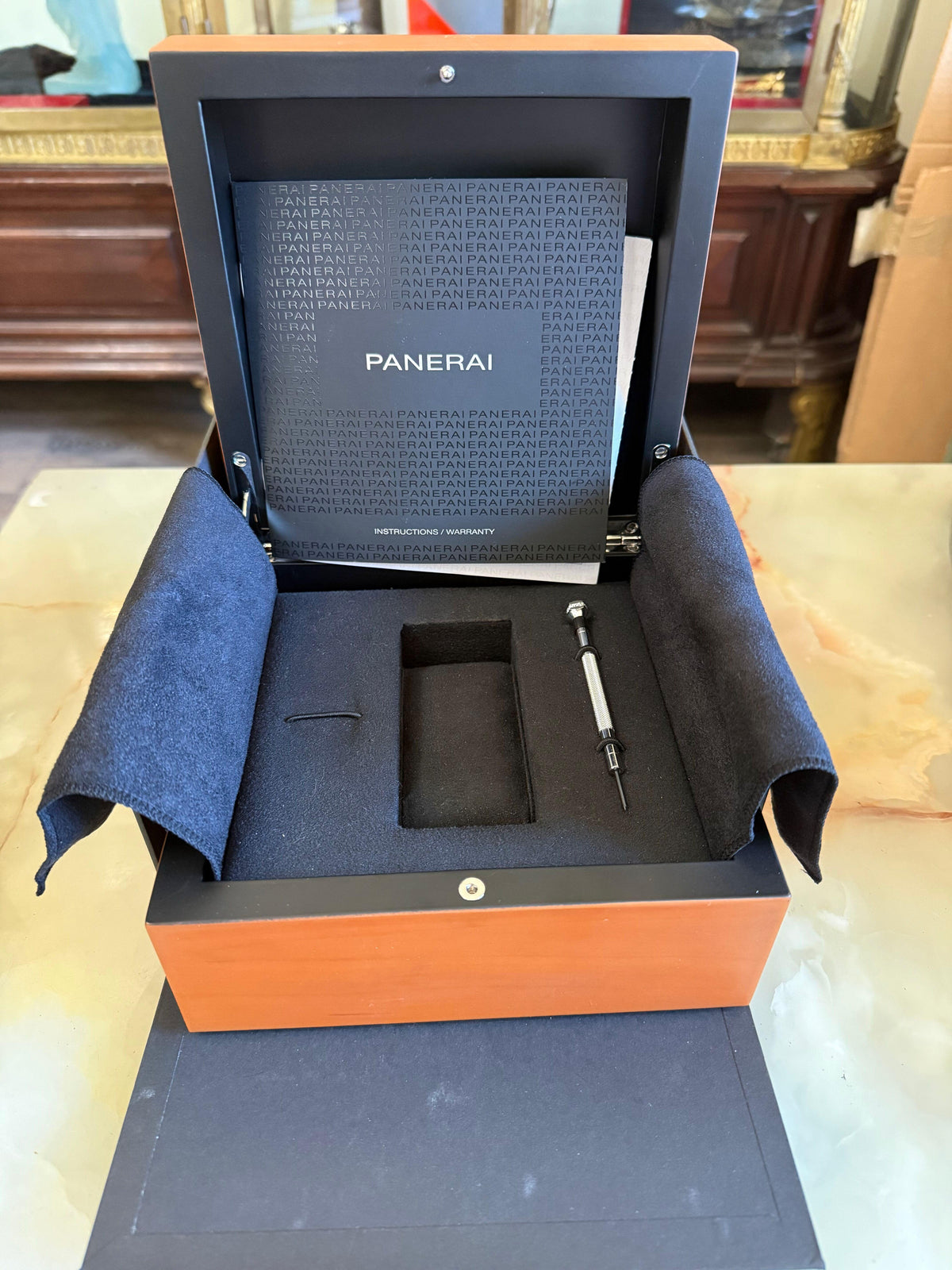Panerai Luminor 8 Giorni 8 Day 44mm Steel Watch PAM00915