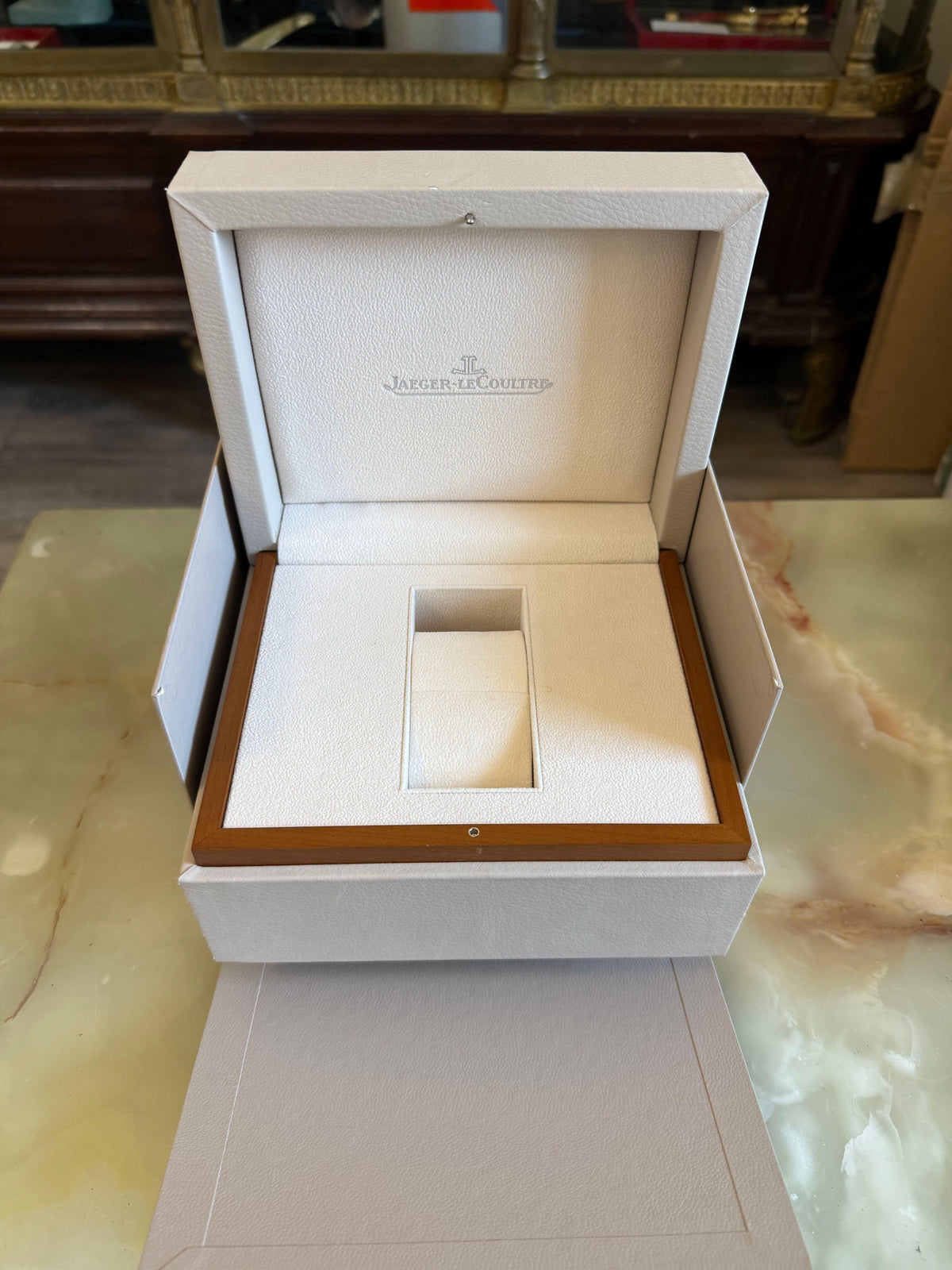 Jaeger LeCoultre Reverso Duetto Diamond Steel Ladies Watch 266.8.44