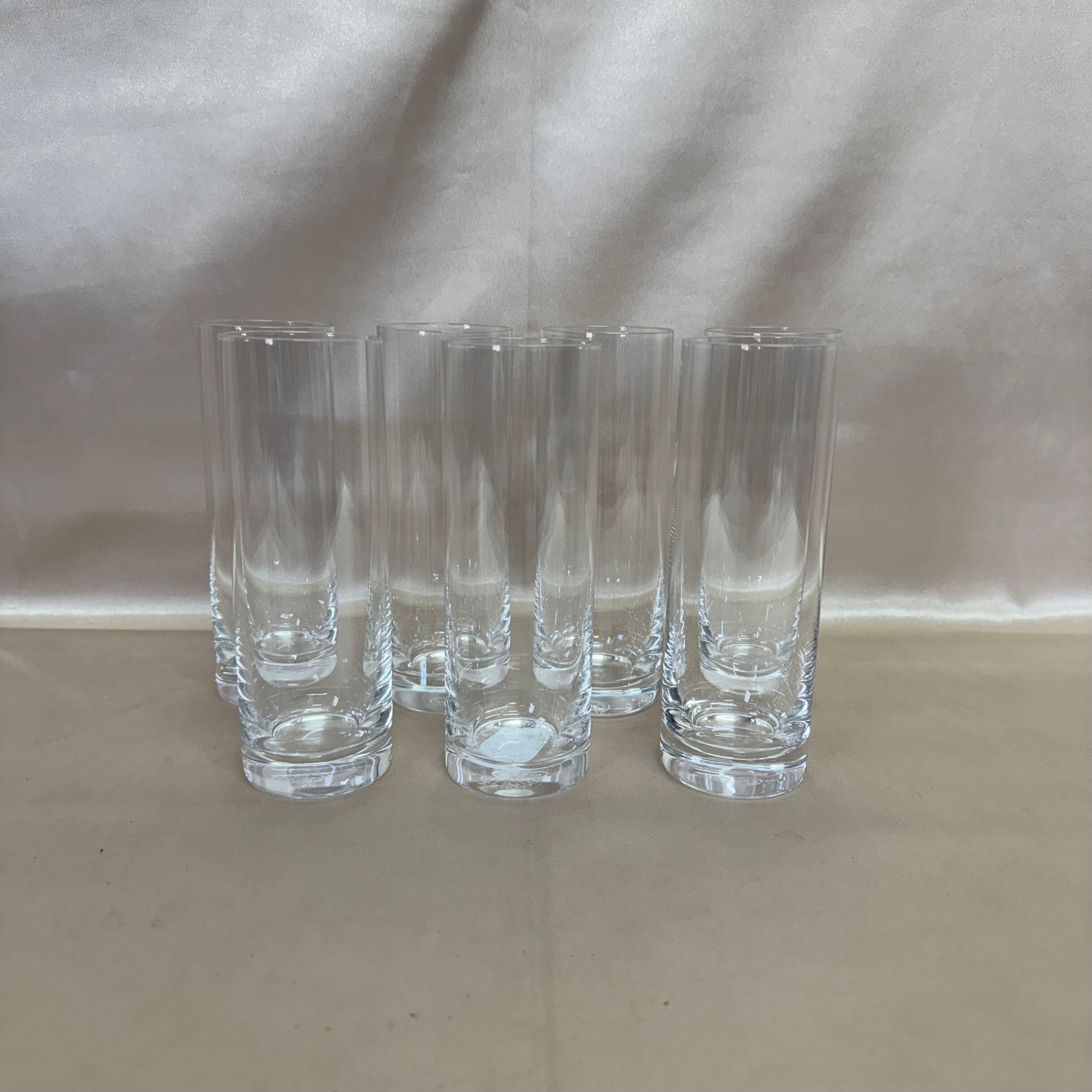 Baccarat Crystal Vintage Clear Highball Glass Set of 7