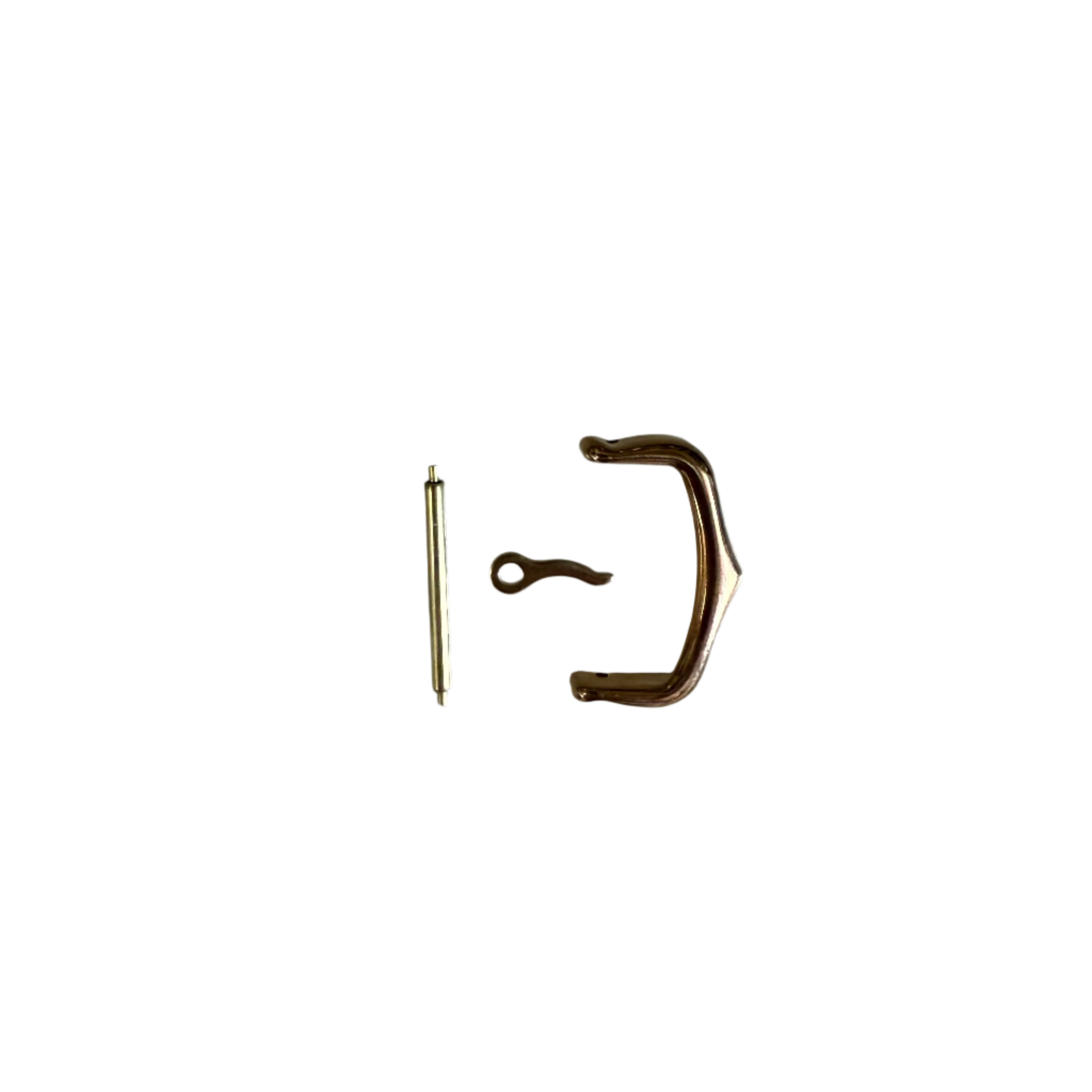 Authentic Cartier Vermeil Stainless Steel Tang Watch Strap Buckle 18mm