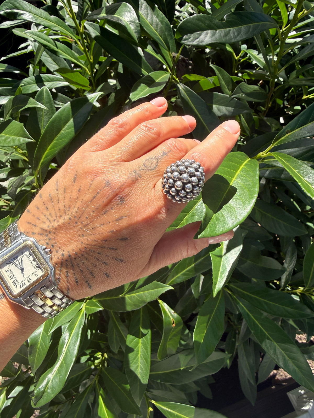 Lagos Caviar Sterling Silver Bold Dome Ring