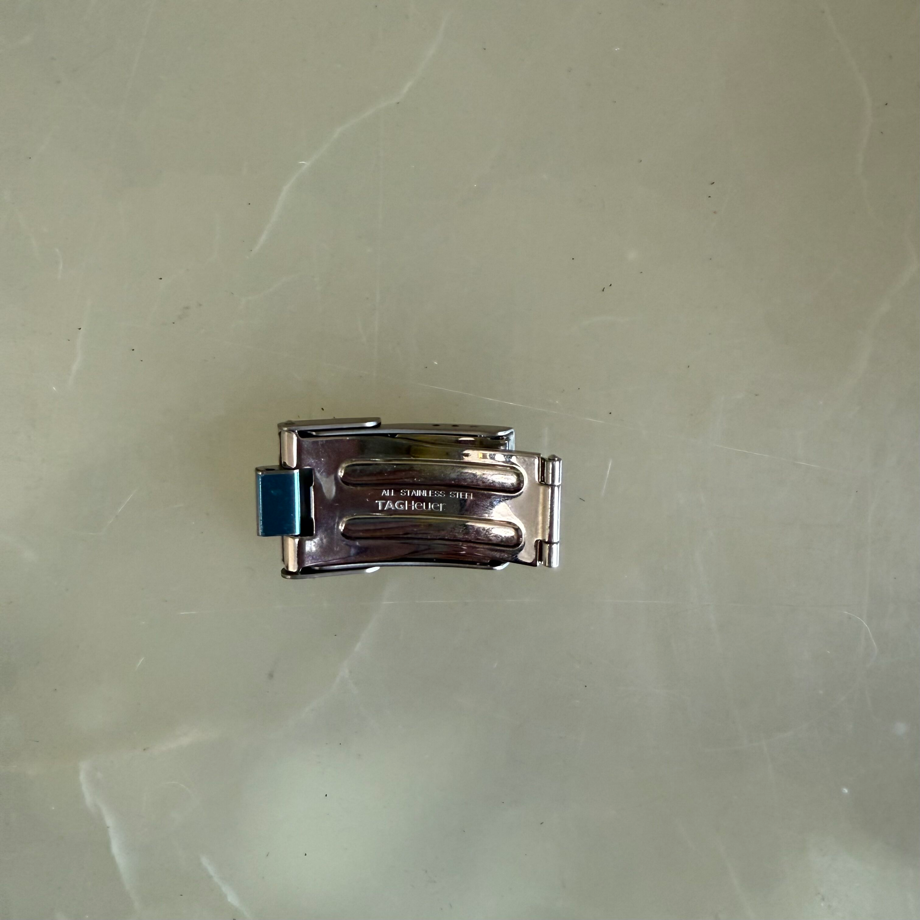Authentic TAG Heuer Steel Deployment Clasp 20 X 18mm
