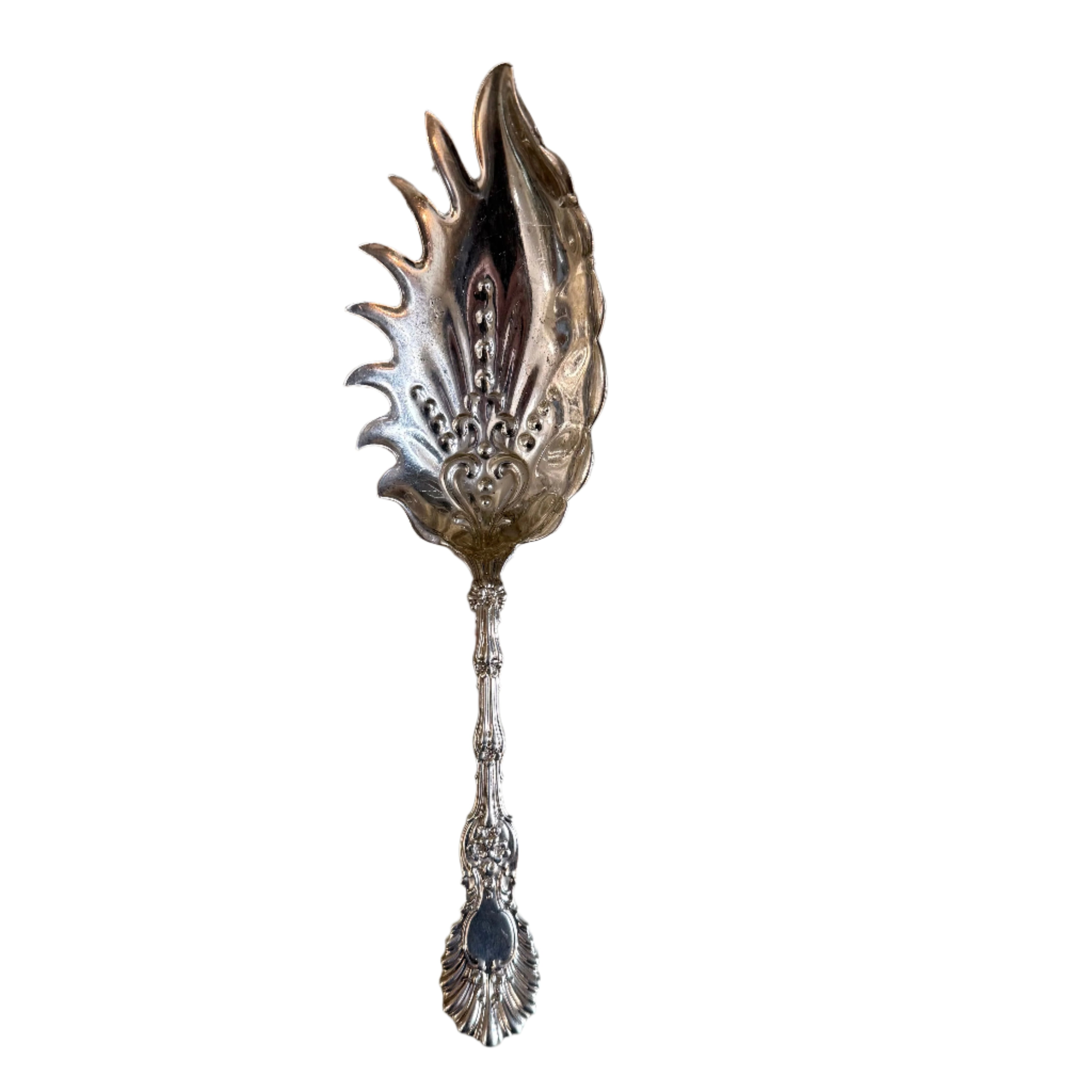 Whiting Radiant Sterling Solid Macaroni Server