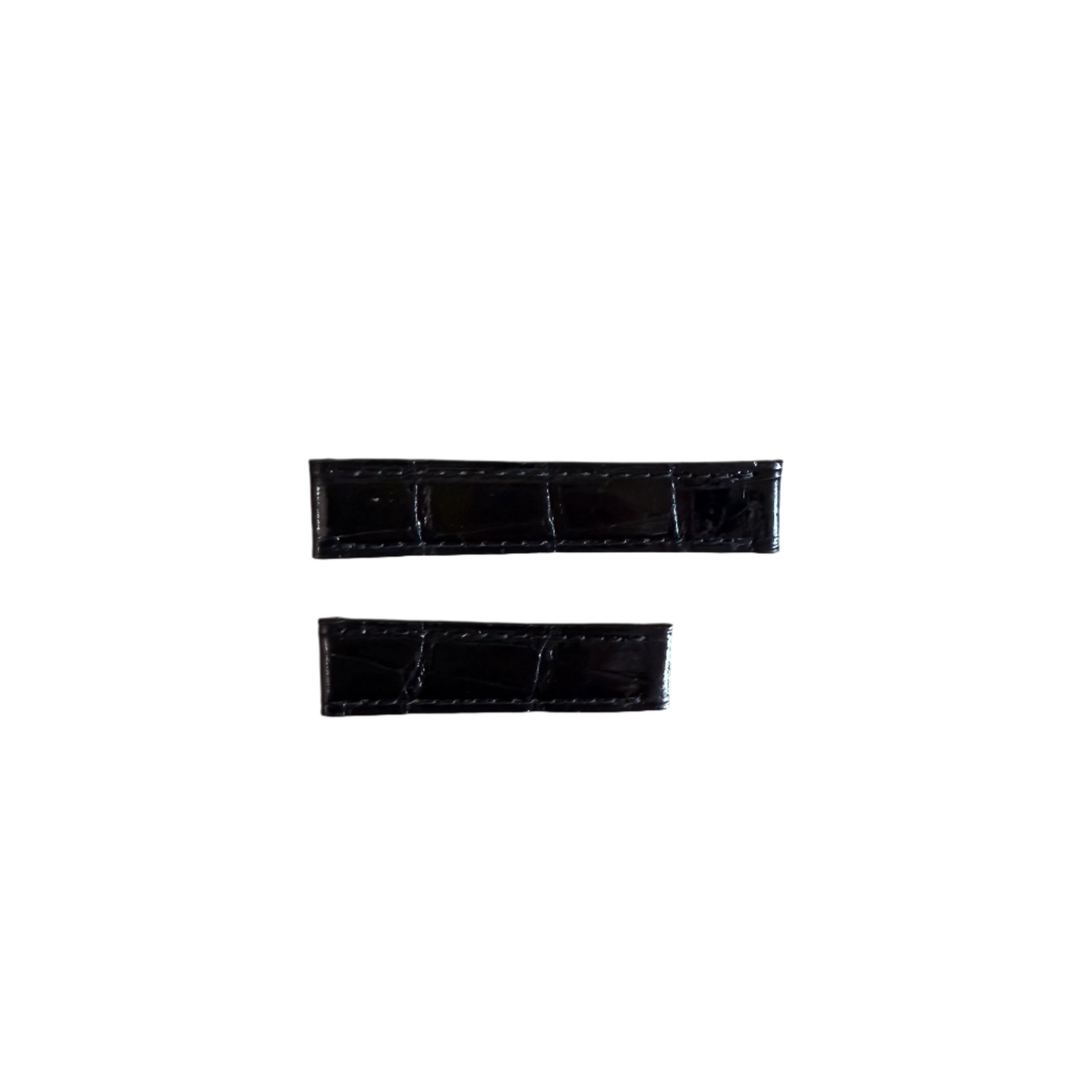 Authentic Cartier Black Alligator Watch Strap Band 15mm KD53ZP40