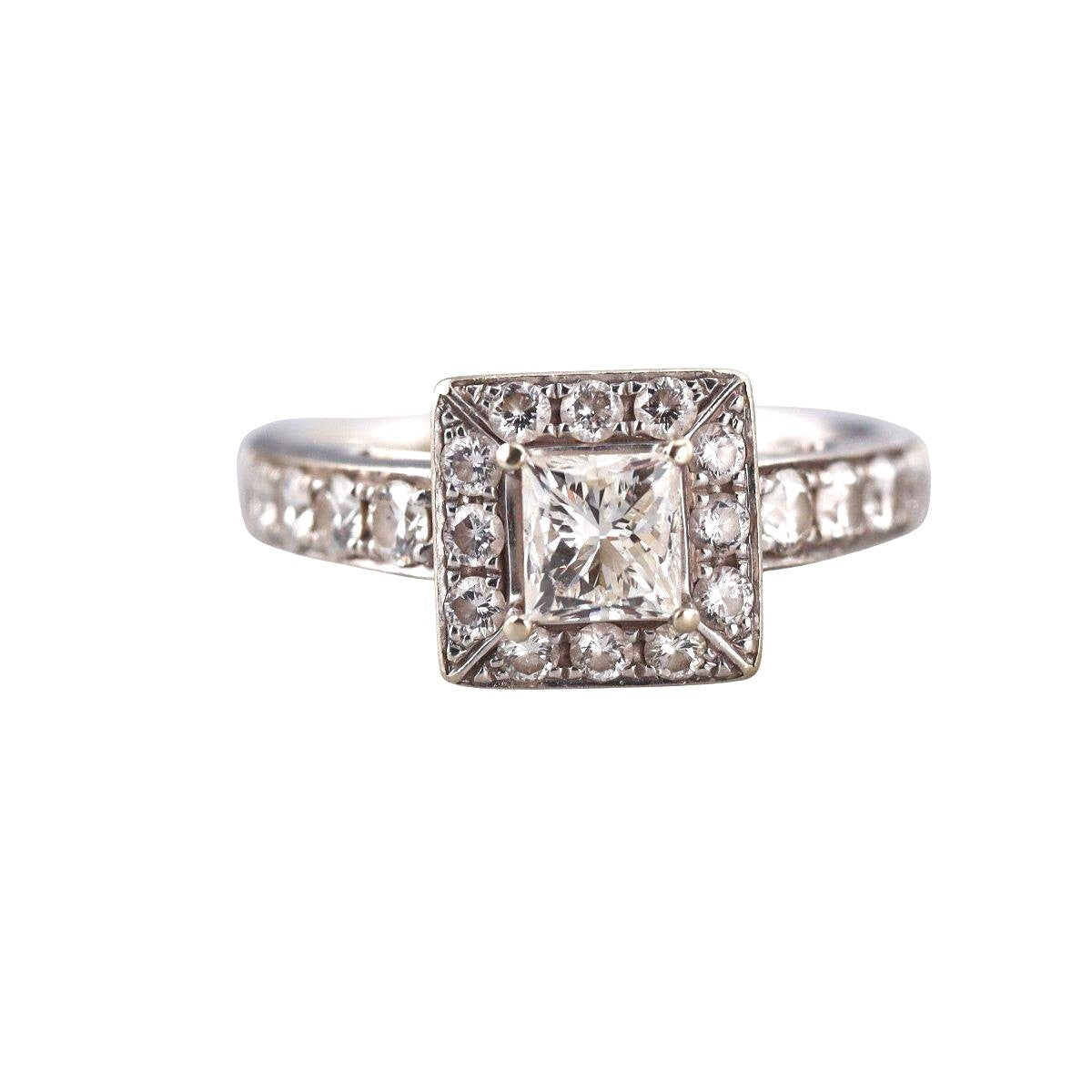 14k Gold Diamond Engagement Ring