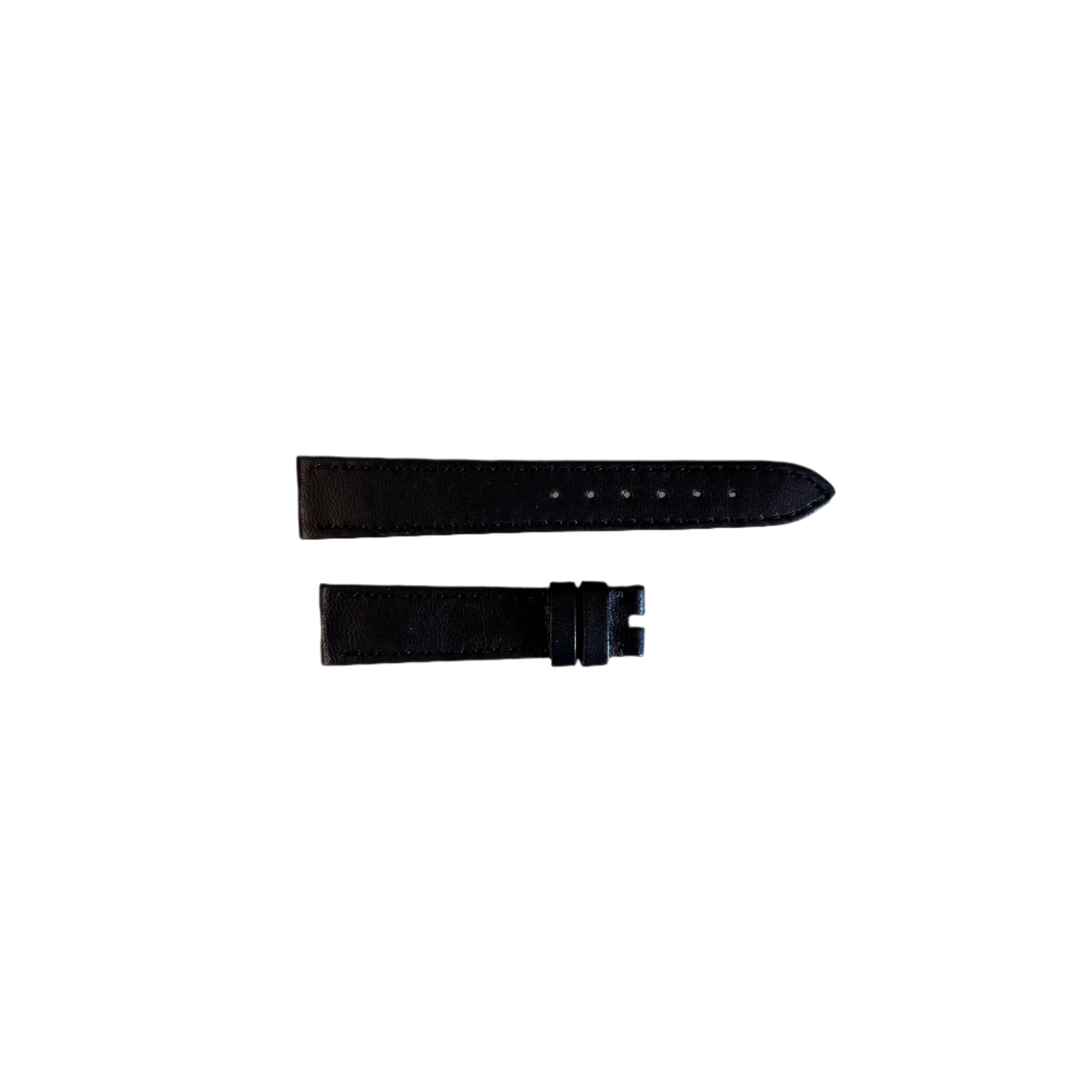 Authentic Patek Philippe Black Leather Watch Strap Band 16mm