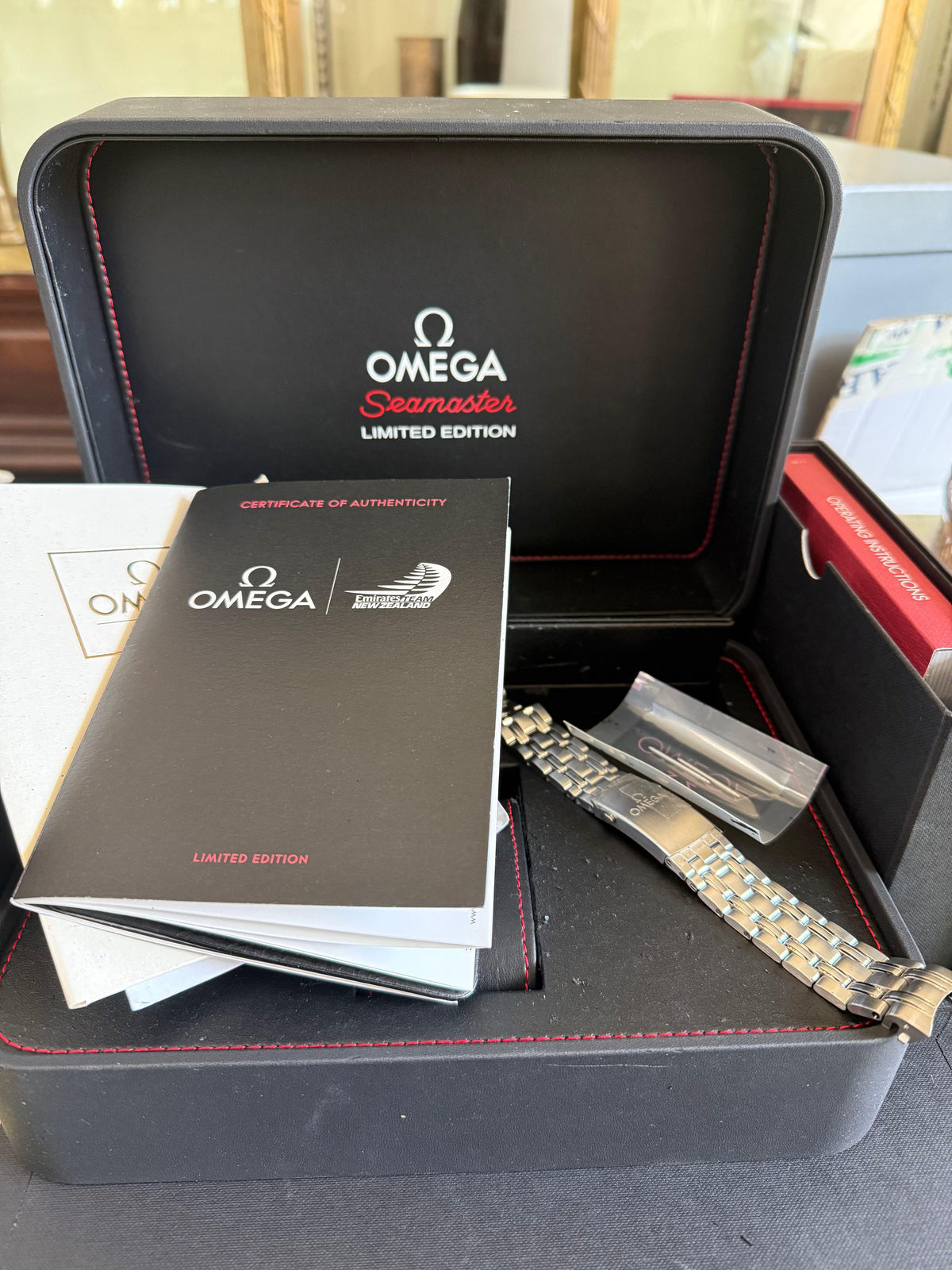 Omega Seamaster Diver 300M America's Cup Chronograph Watch 212.32.44.50.01.001