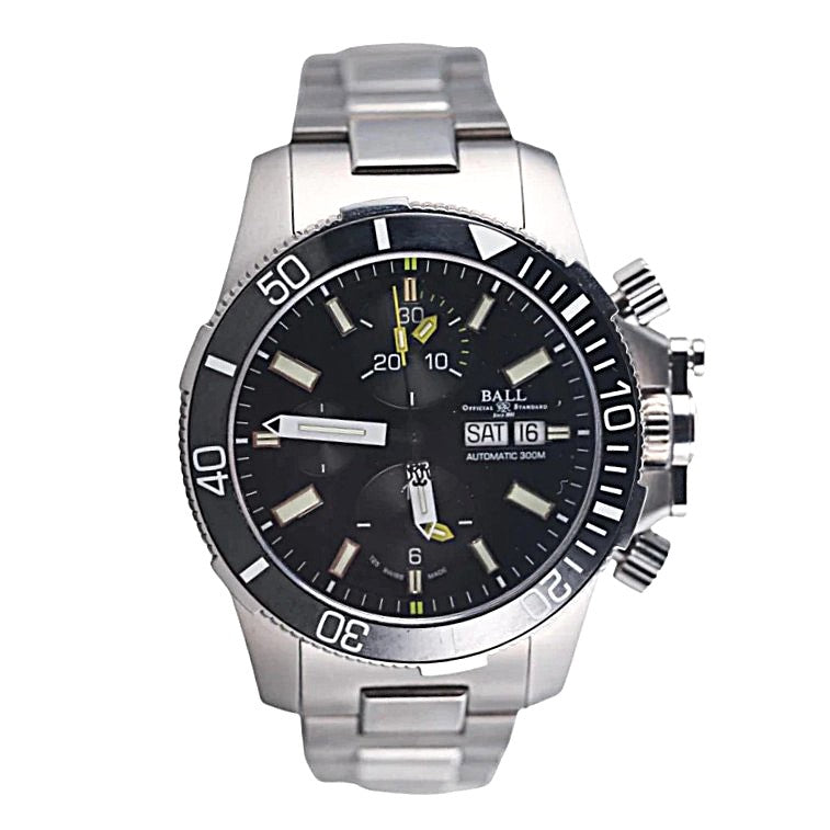 Ball Engineer Hydrocarbon Submariner Warfare Chronograph Watch DC2236A